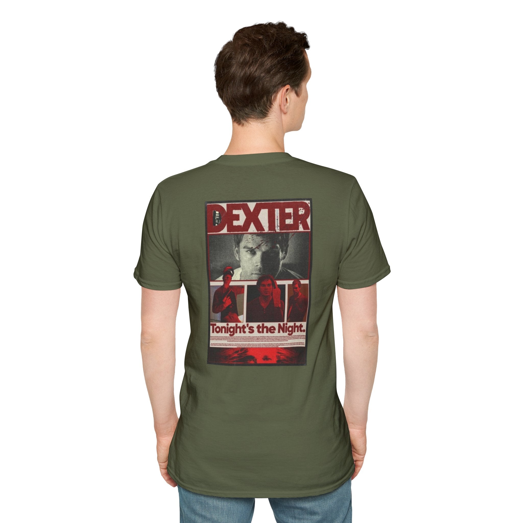 Dexter Graphic Tee — Tonight's the Night Poster Edition