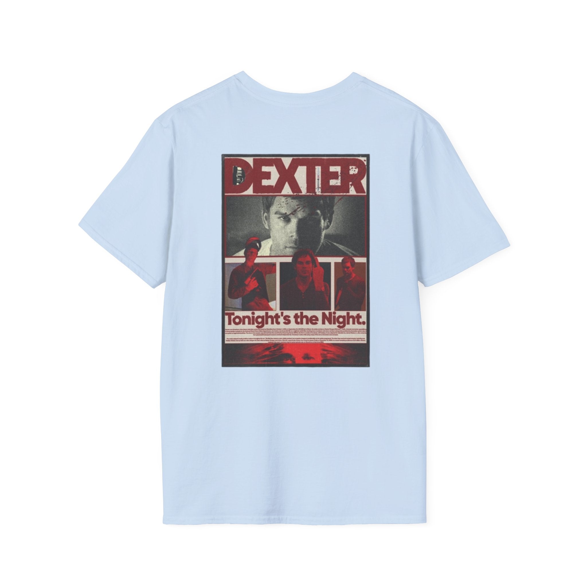 Dexter Graphic Tee — Tonight's the Night Poster Edition