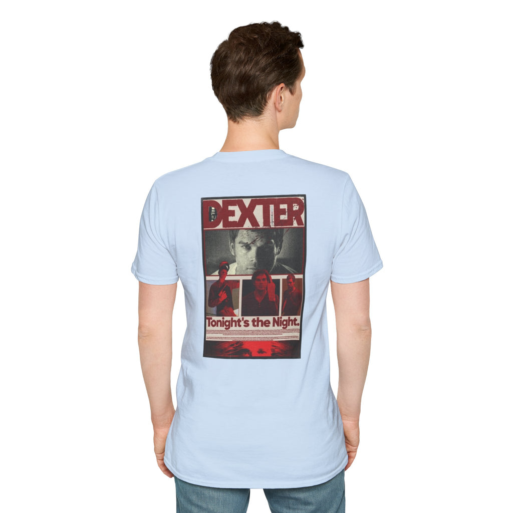 Dexter Graphic Tee — Tonight's the Night Poster Edition