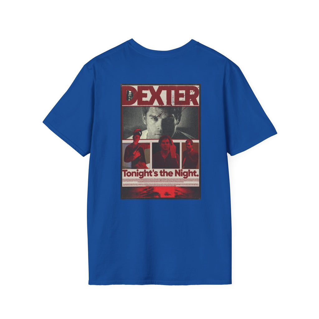 Dexter Graphic Tee — Tonight's the Night Poster Edition