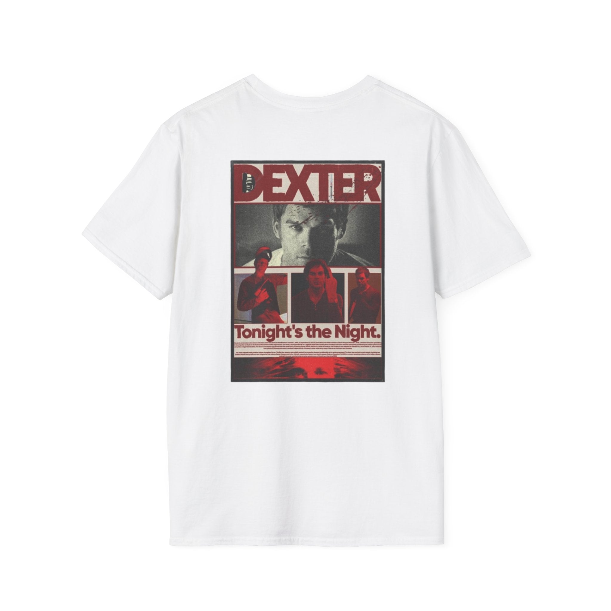 Dexter Graphic Tee — Tonight's the Night Poster Edition