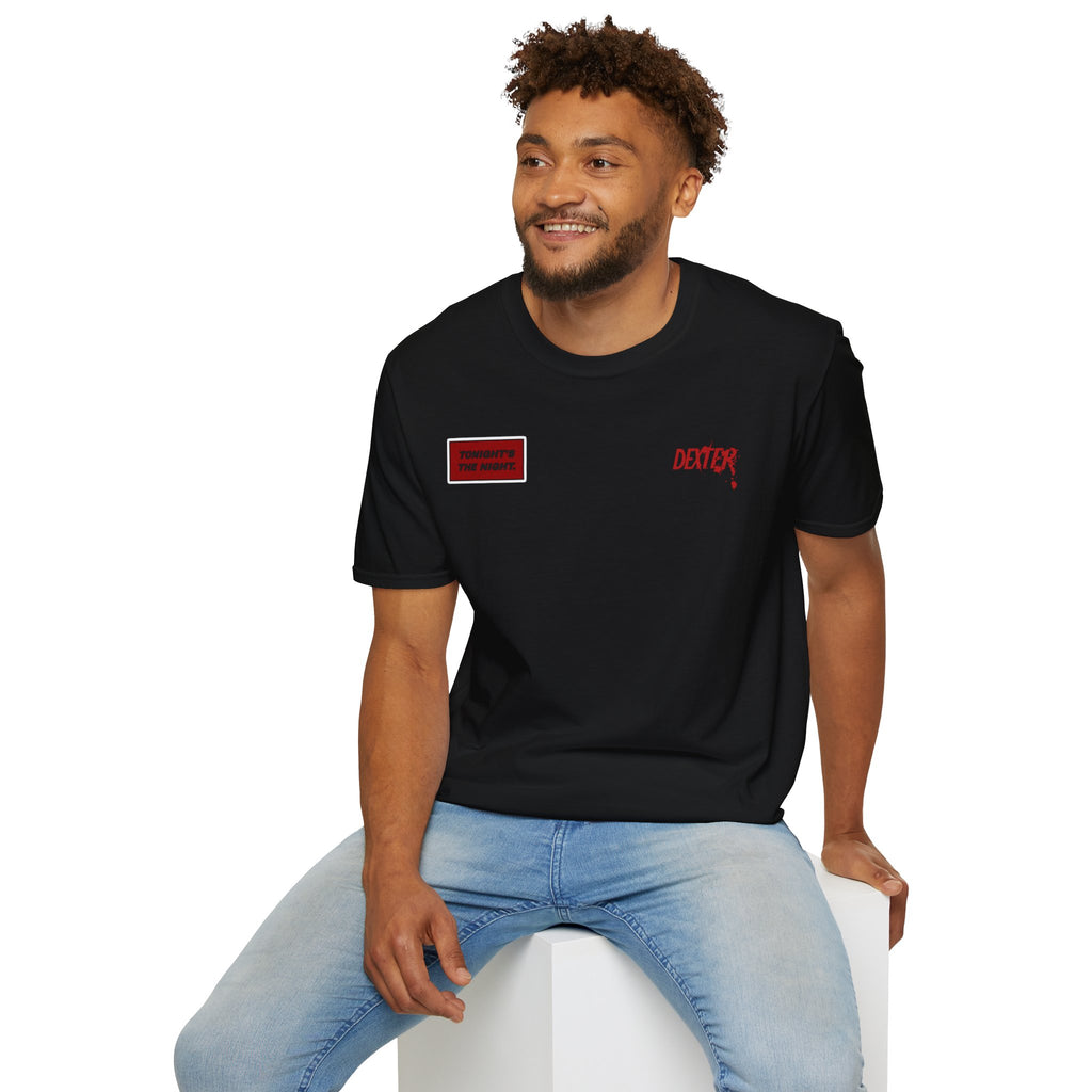 Dexter Graphic Tee — Blood Never Lies Edition