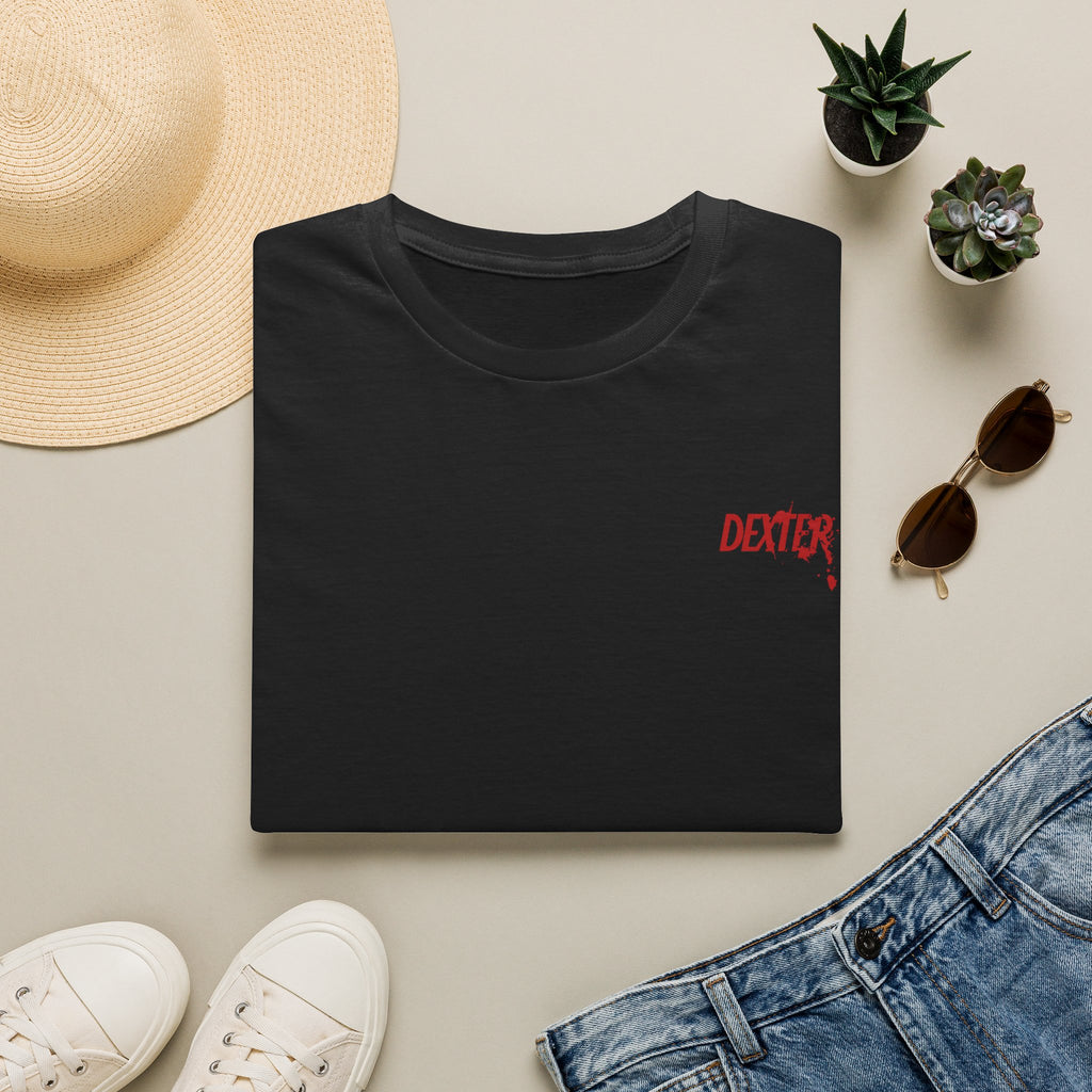 Dexter Graphic Tee — He's Got a Way With Murder