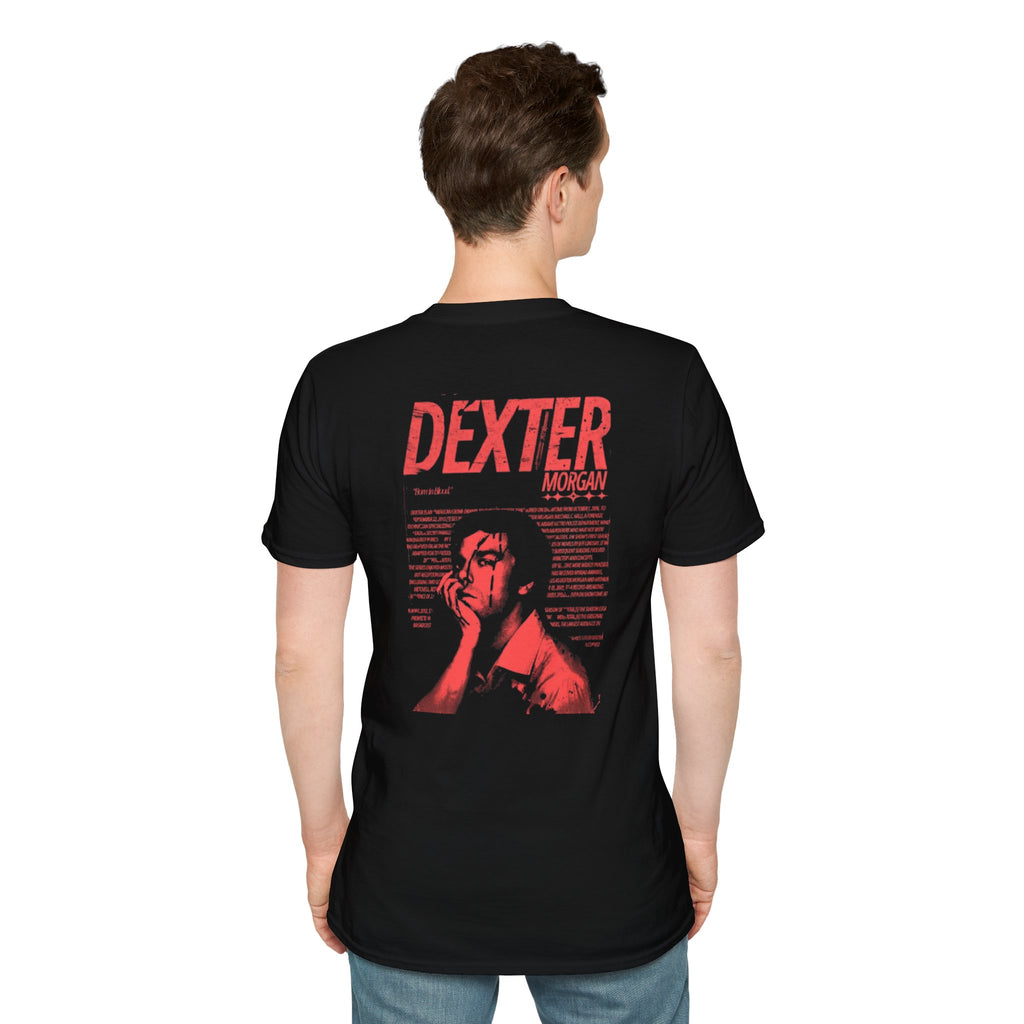Dexter Graphic Tee — Blood Never Lies Edition