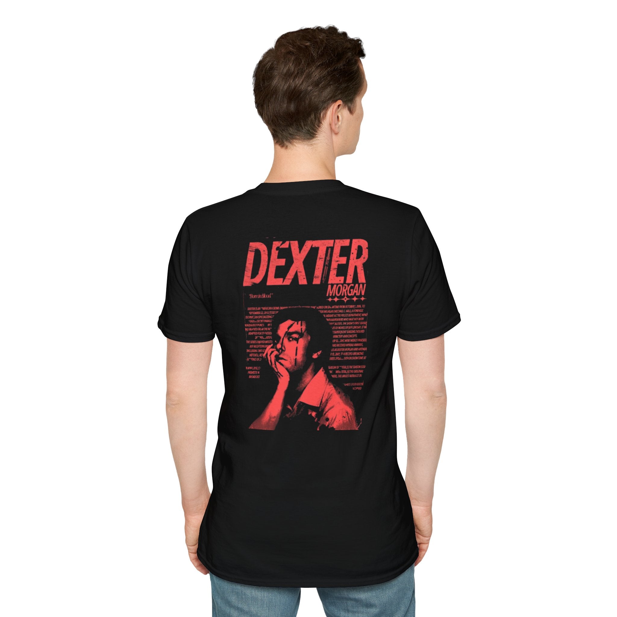 Dexter Graphic Tee — Blood Never Lies Edition