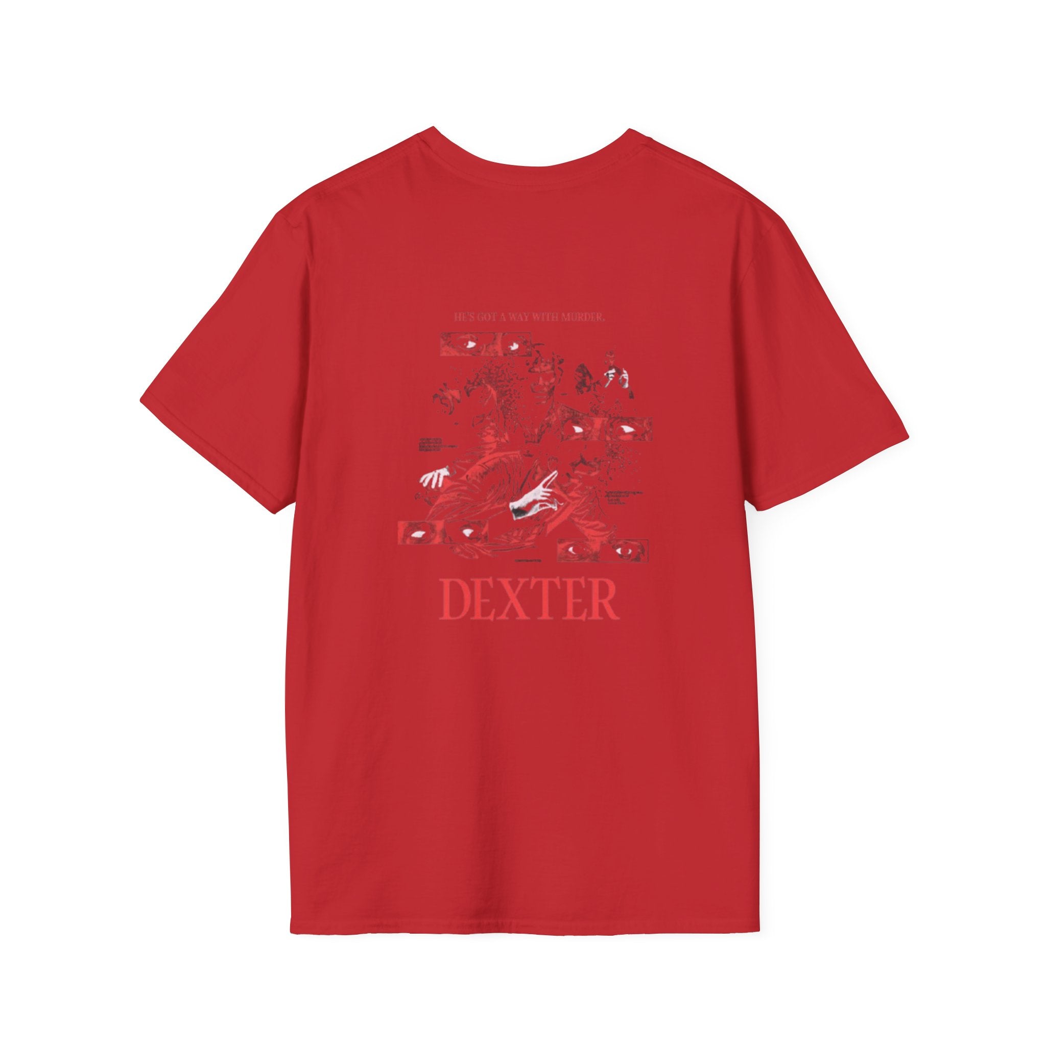 Dexter Graphic Tee — He's Got a Way With Murder
