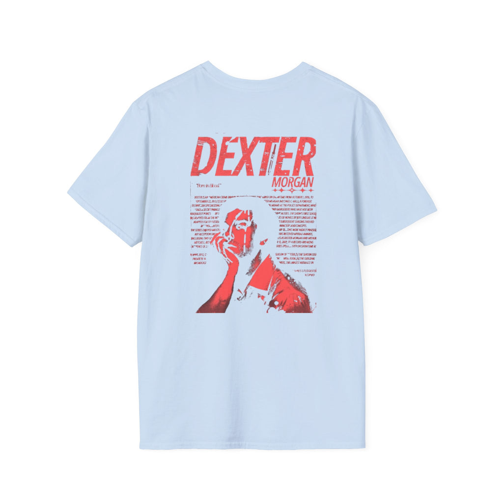 Dexter Graphic Tee — Blood Never Lies Edition