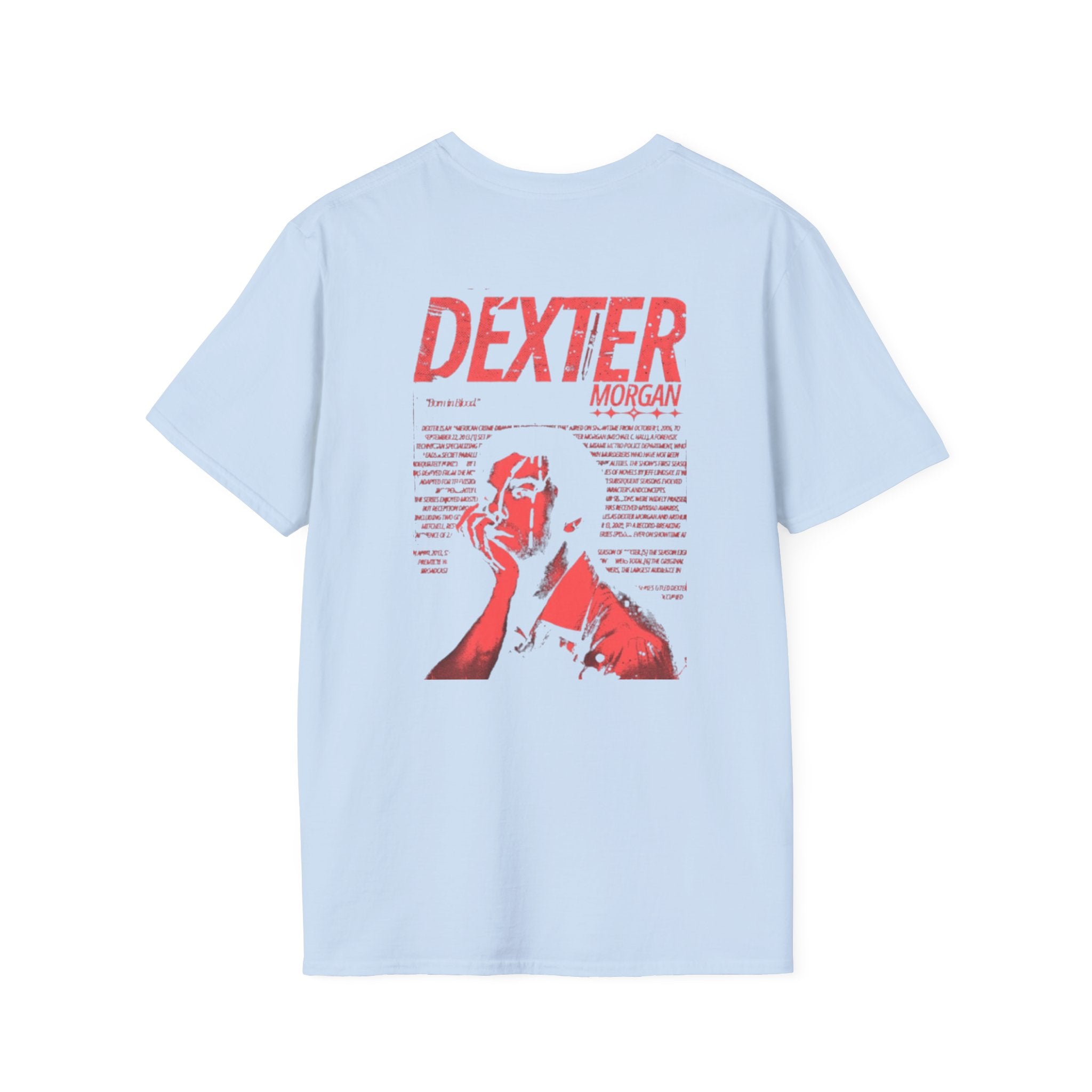Dexter Graphic Tee — Blood Never Lies Edition