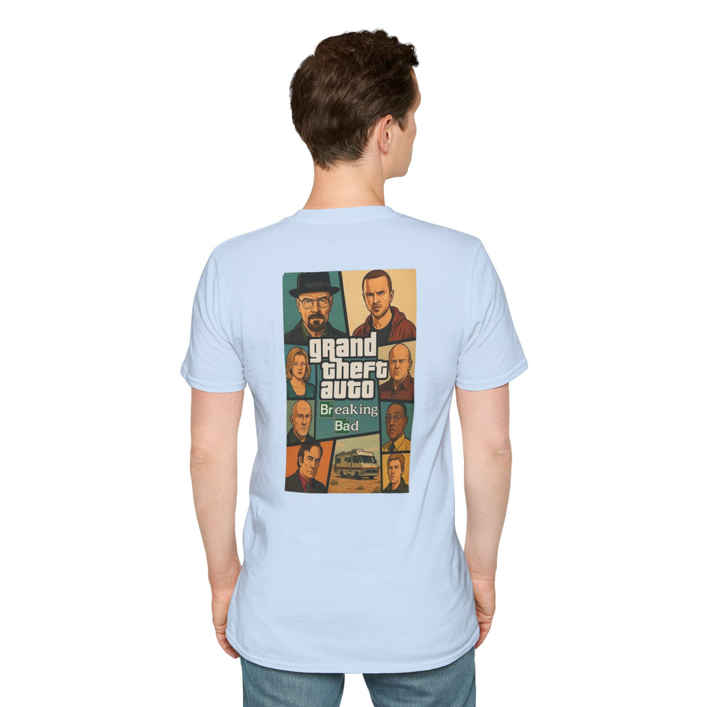 Breaking Bad x GTA Graphic Tee — Wanted Level Edition