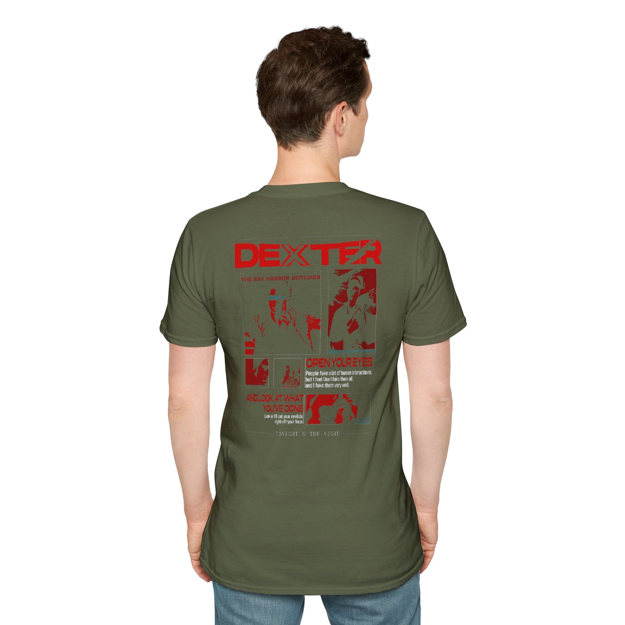 Dexter Graphic Tee — Open Your Eyes