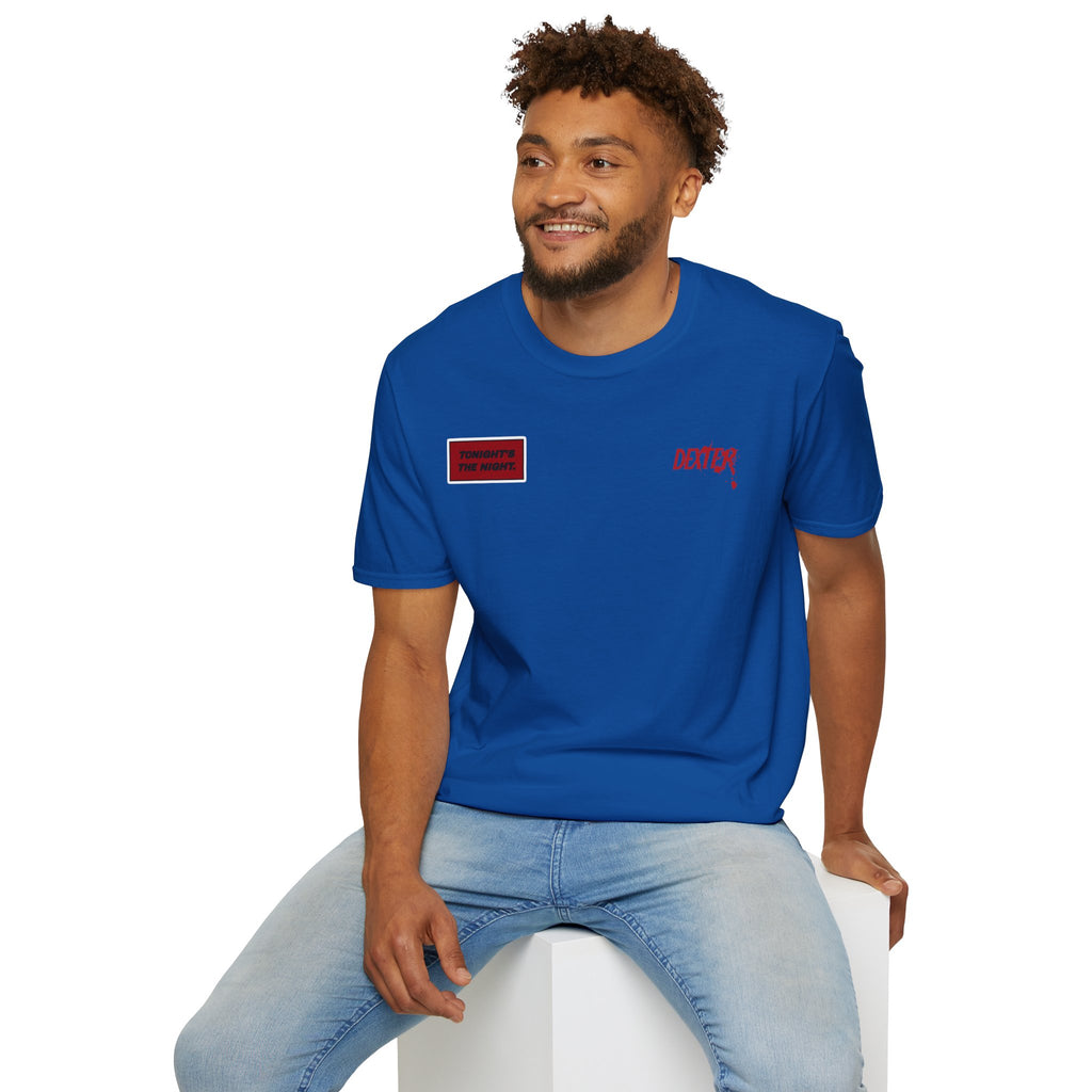 Dexter Graphic Tee — Blood Never Lies Edition