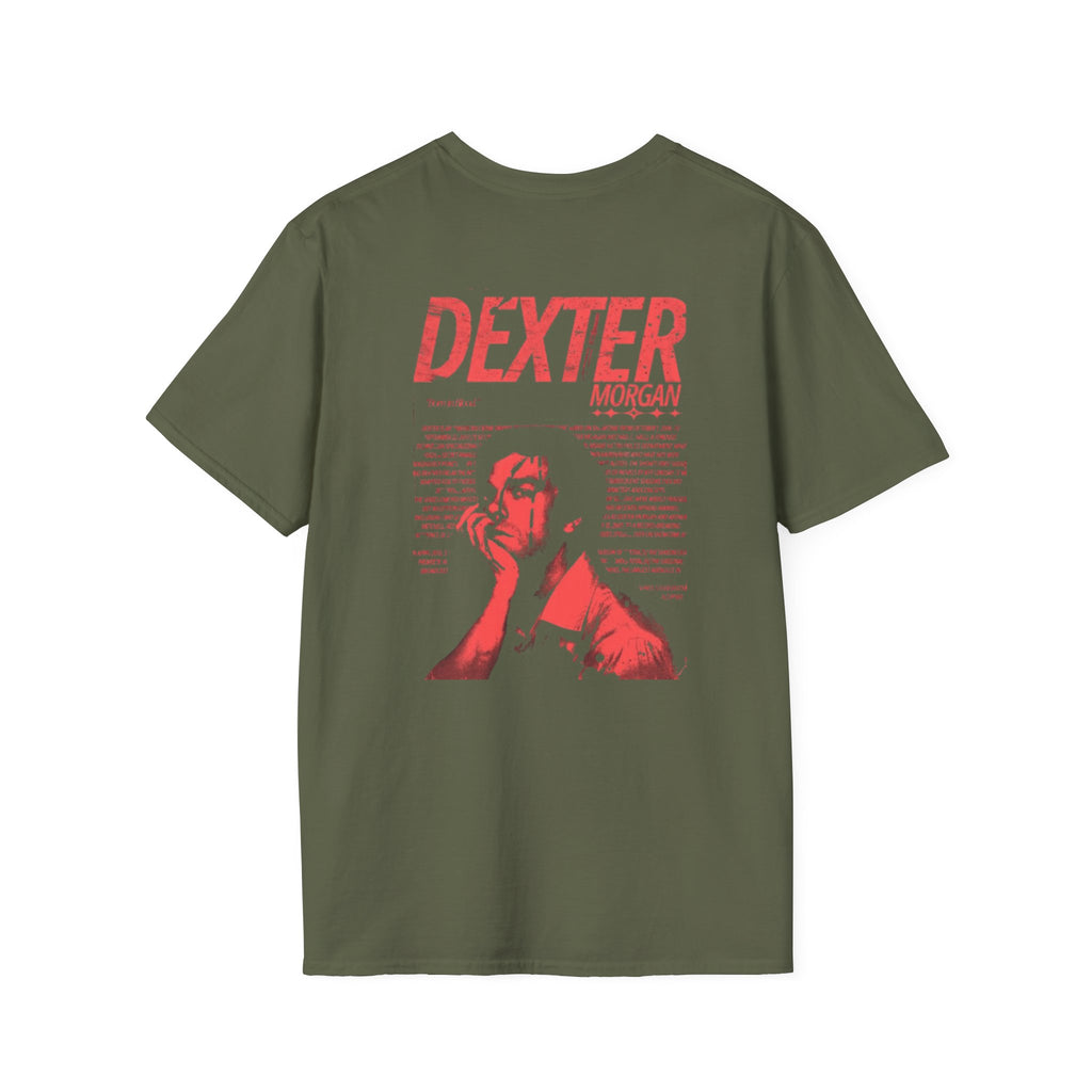 Dexter Graphic Tee — Blood Never Lies Edition