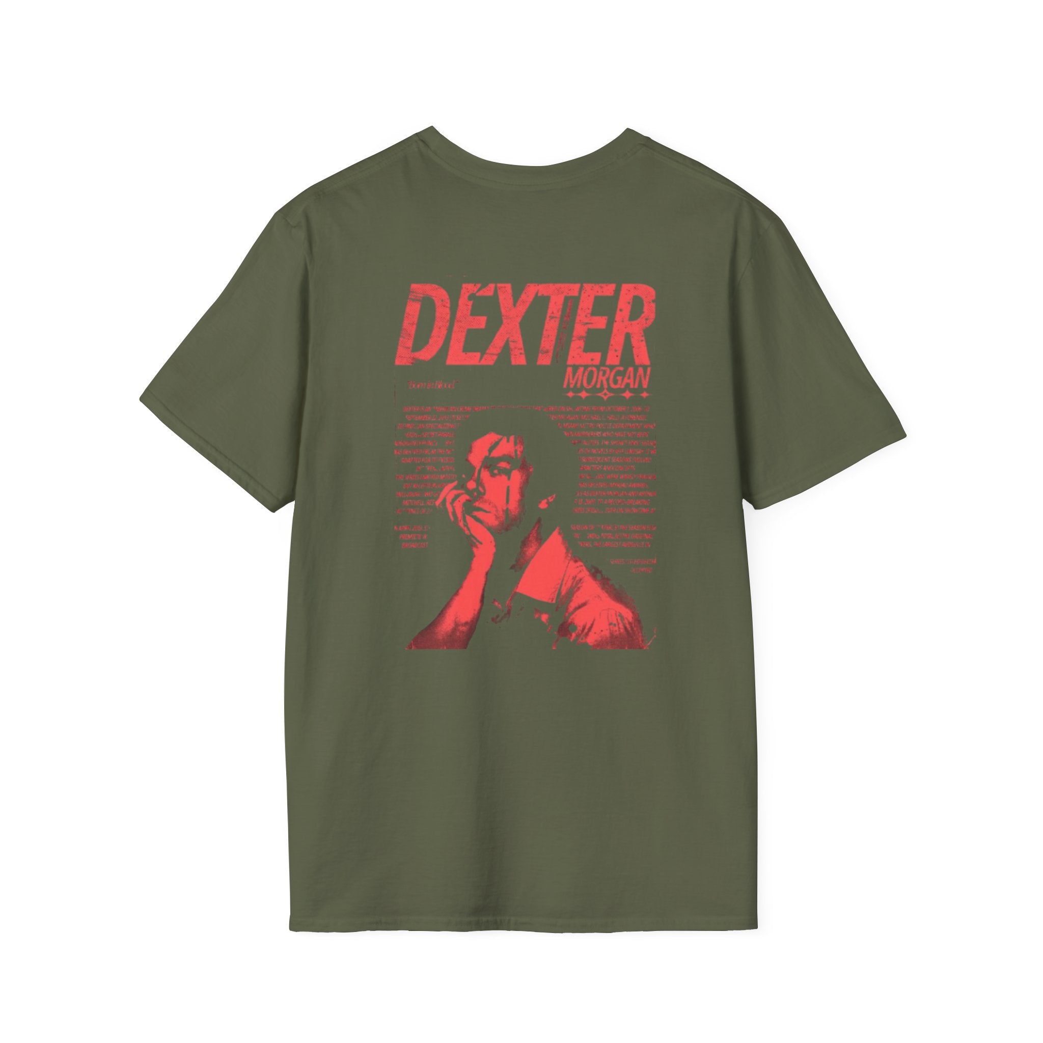 Dexter Graphic Tee — Blood Never Lies Edition