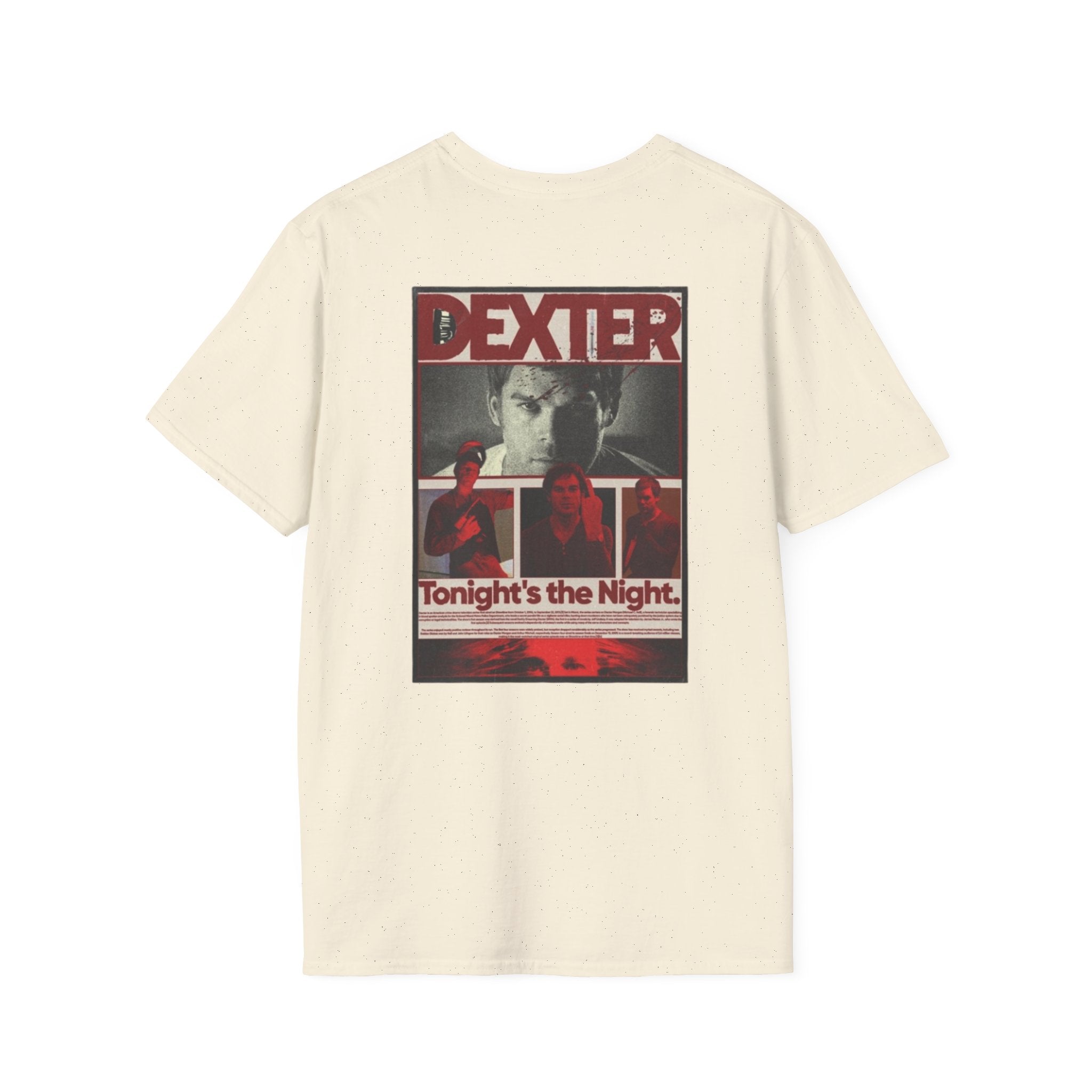 Dexter Graphic Tee — Tonight's the Night Poster Edition