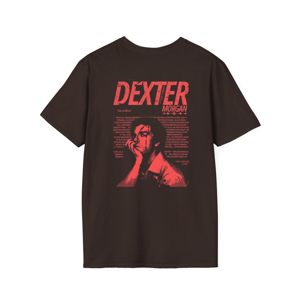 Dexter Graphic Tee — Blood Never Lies Edition