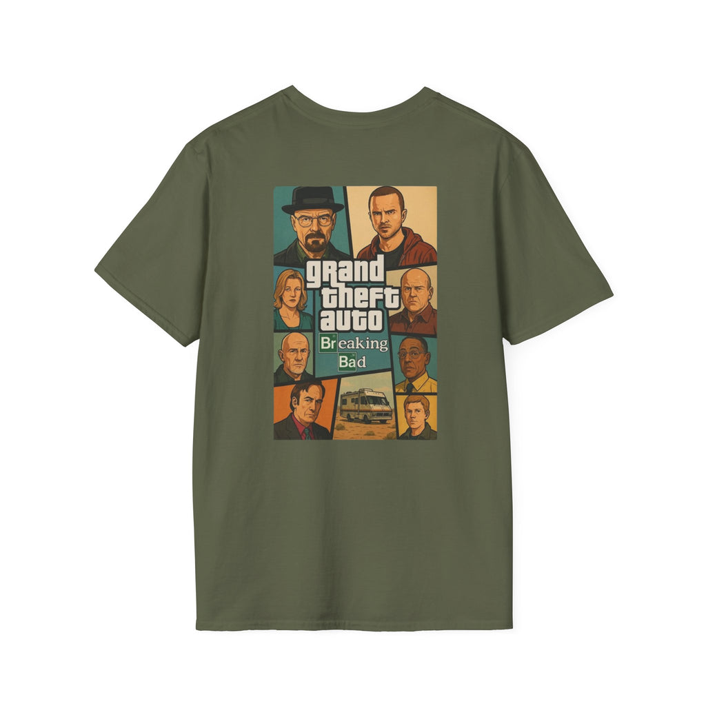 Breaking Bad x GTA Graphic Tee — Wanted Level Edition
