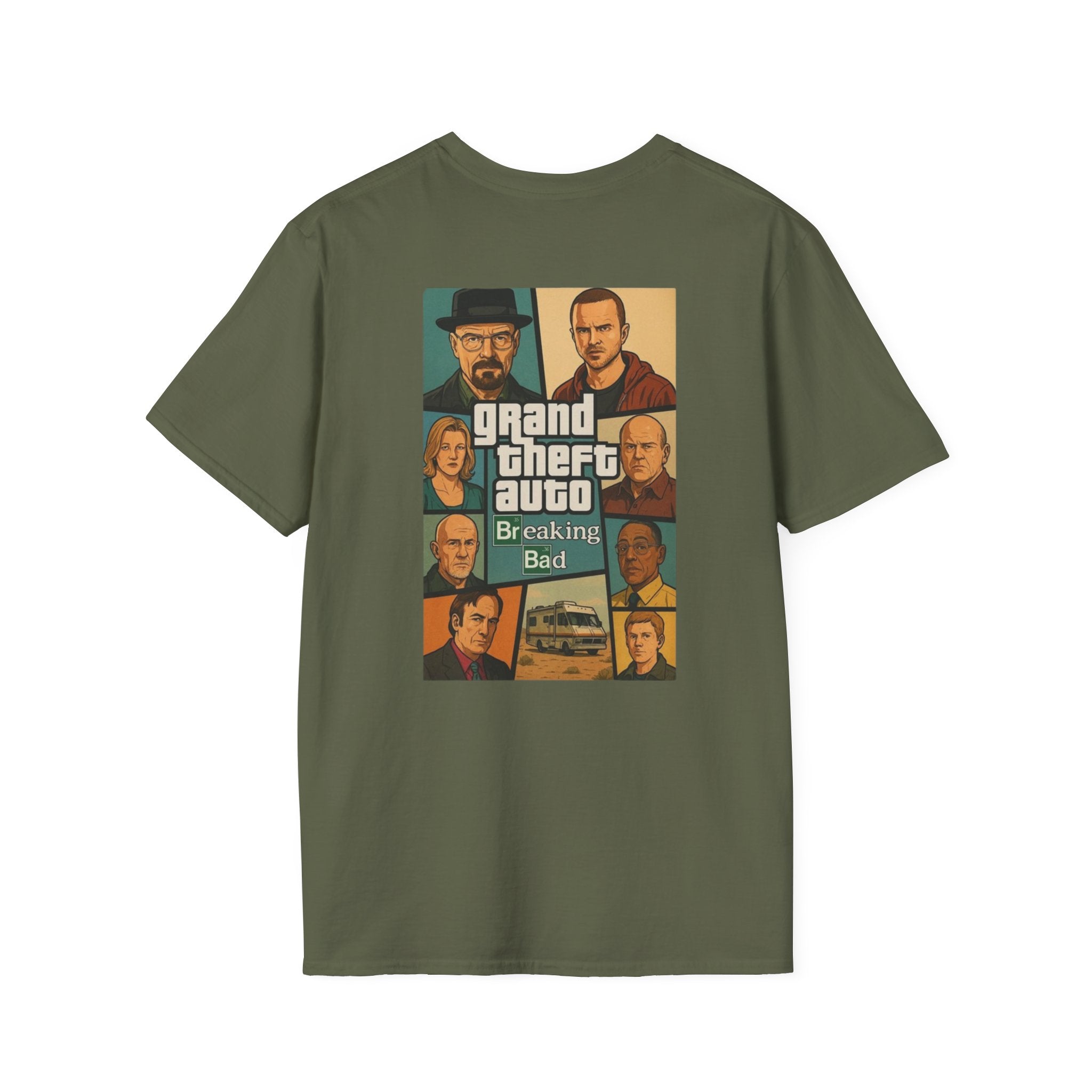 Breaking Bad x GTA Graphic Tee — Wanted Level Edition