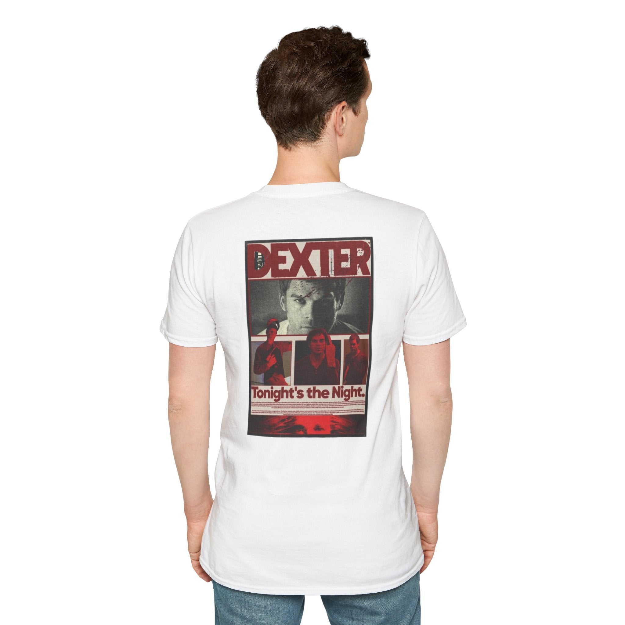 Dexter Graphic Tee — Tonight's the Night Poster Edition