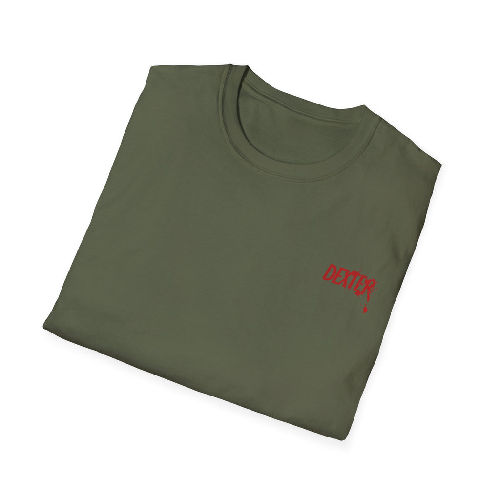 Dexter Graphic Tee — He's Got a Way With Murder