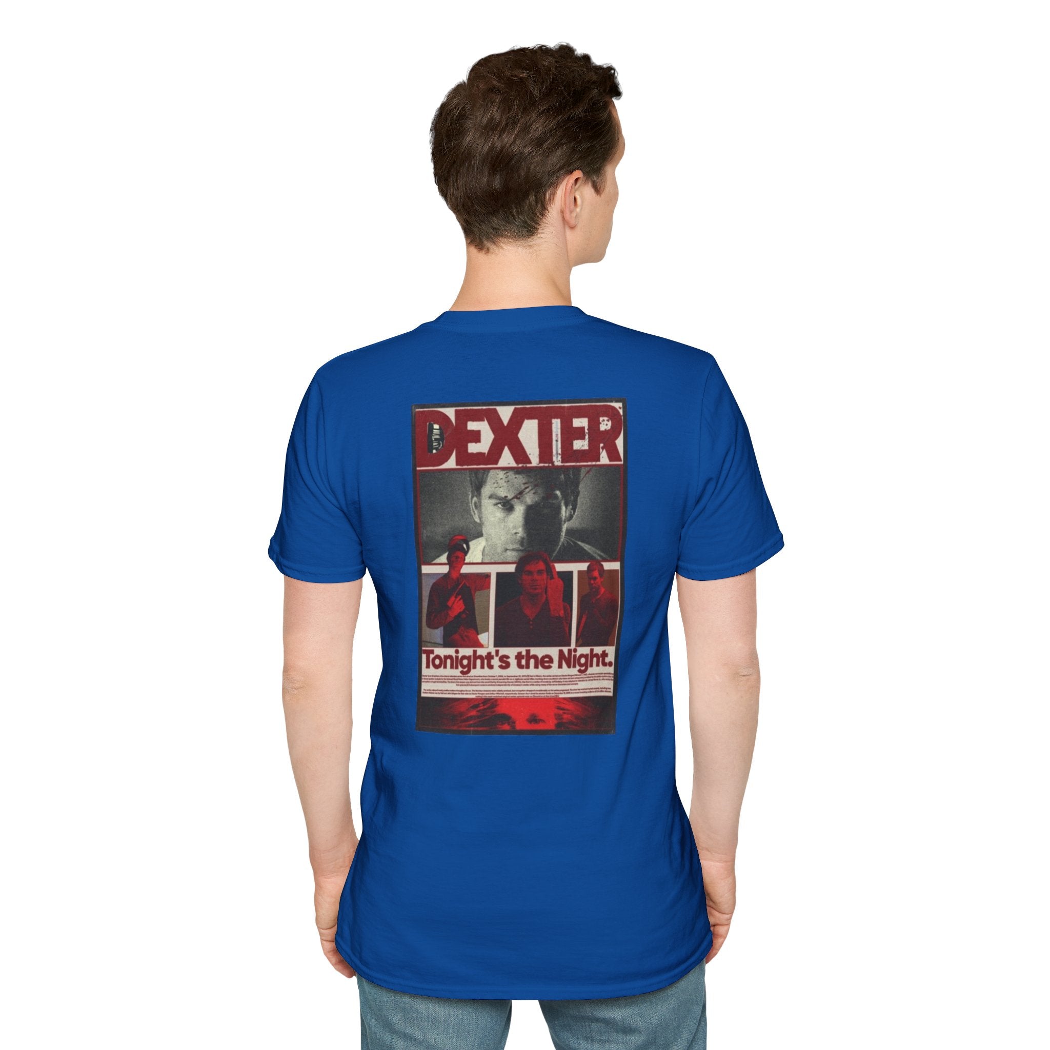 Dexter Graphic Tee — Tonight's the Night Poster Edition