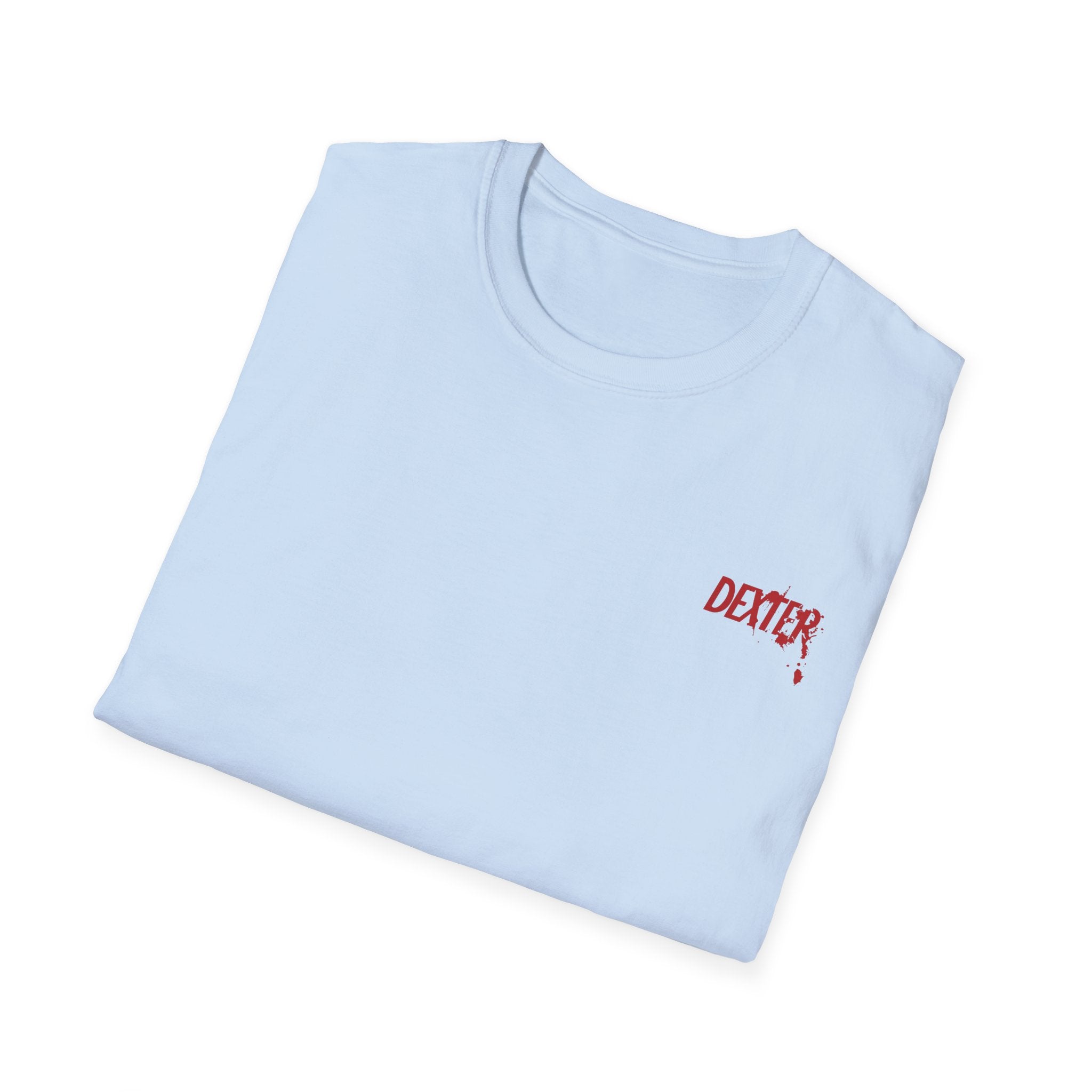 Dexter Graphic Tee — He's Got a Way With Murder