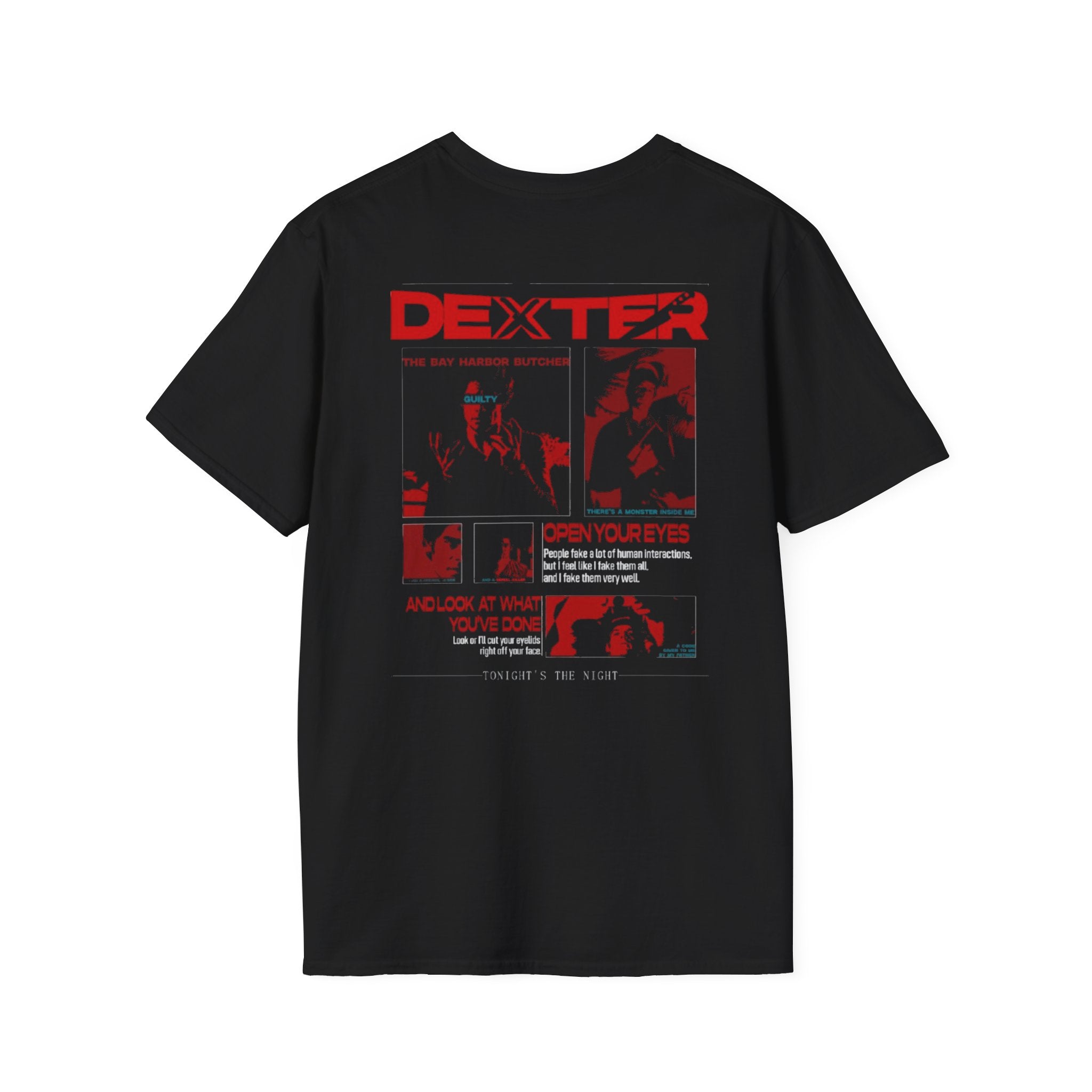 Dexter Graphic Tee — Open Your Eyes