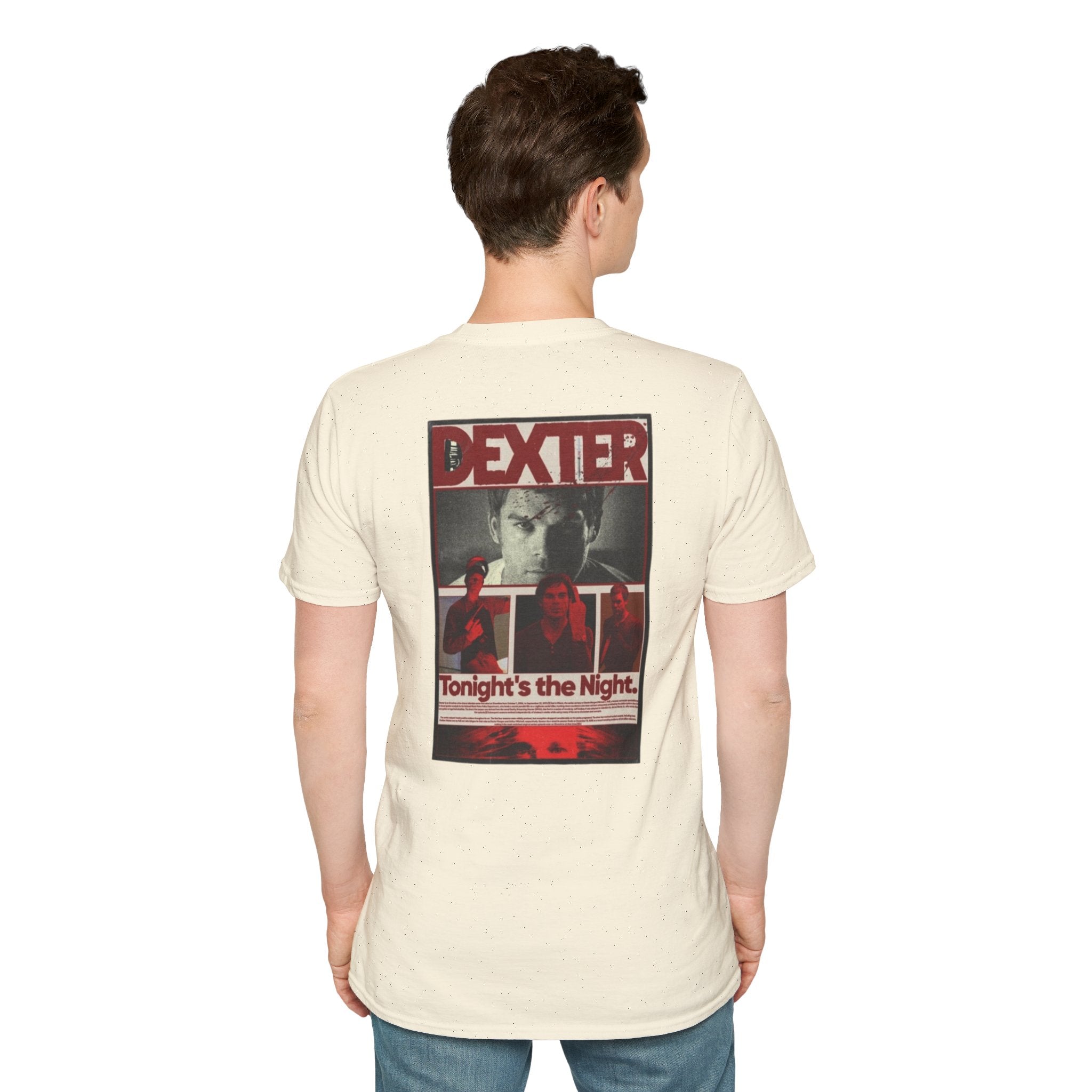 Dexter Graphic Tee — Tonight's the Night Poster Edition