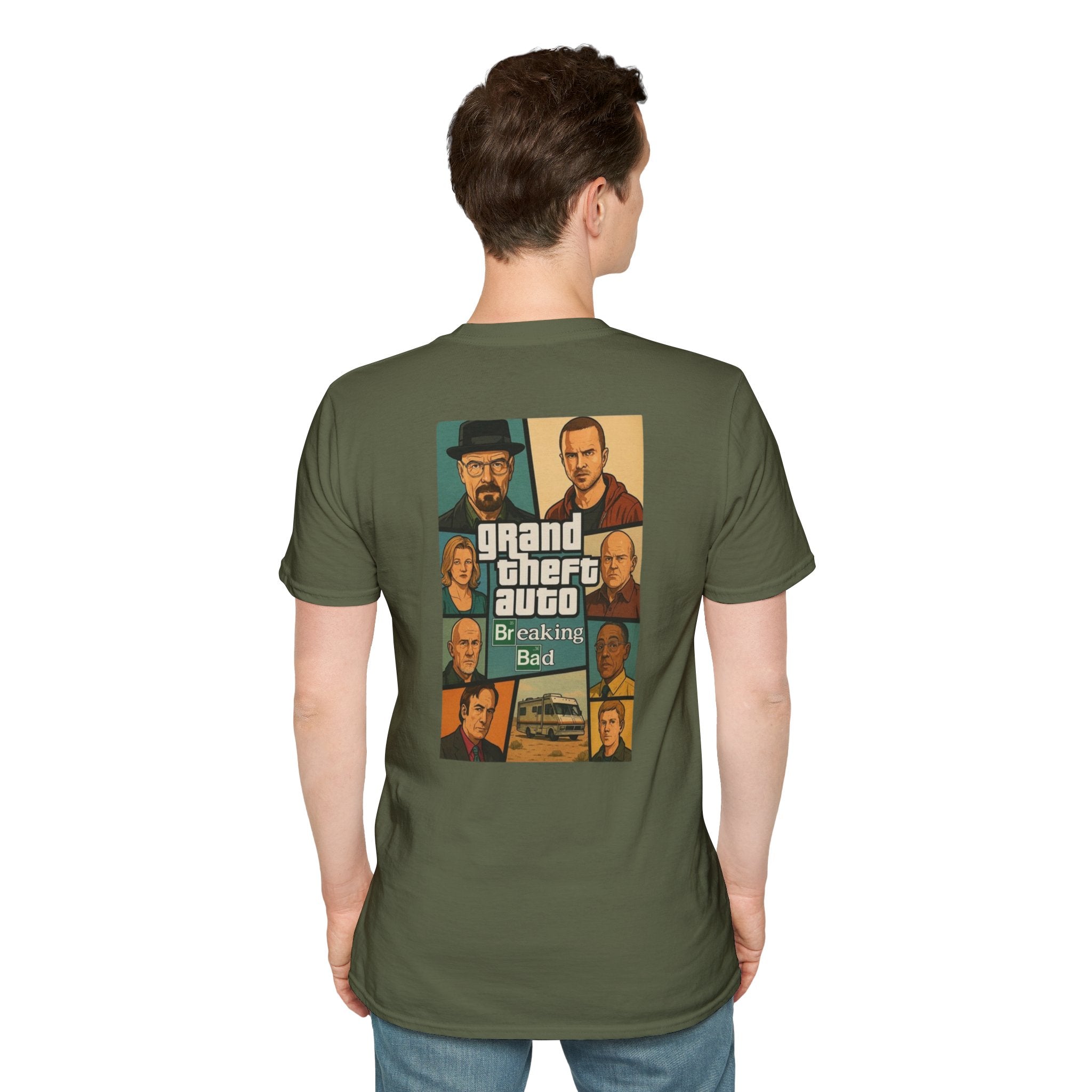 Breaking Bad x GTA Graphic Tee — Wanted Level Edition