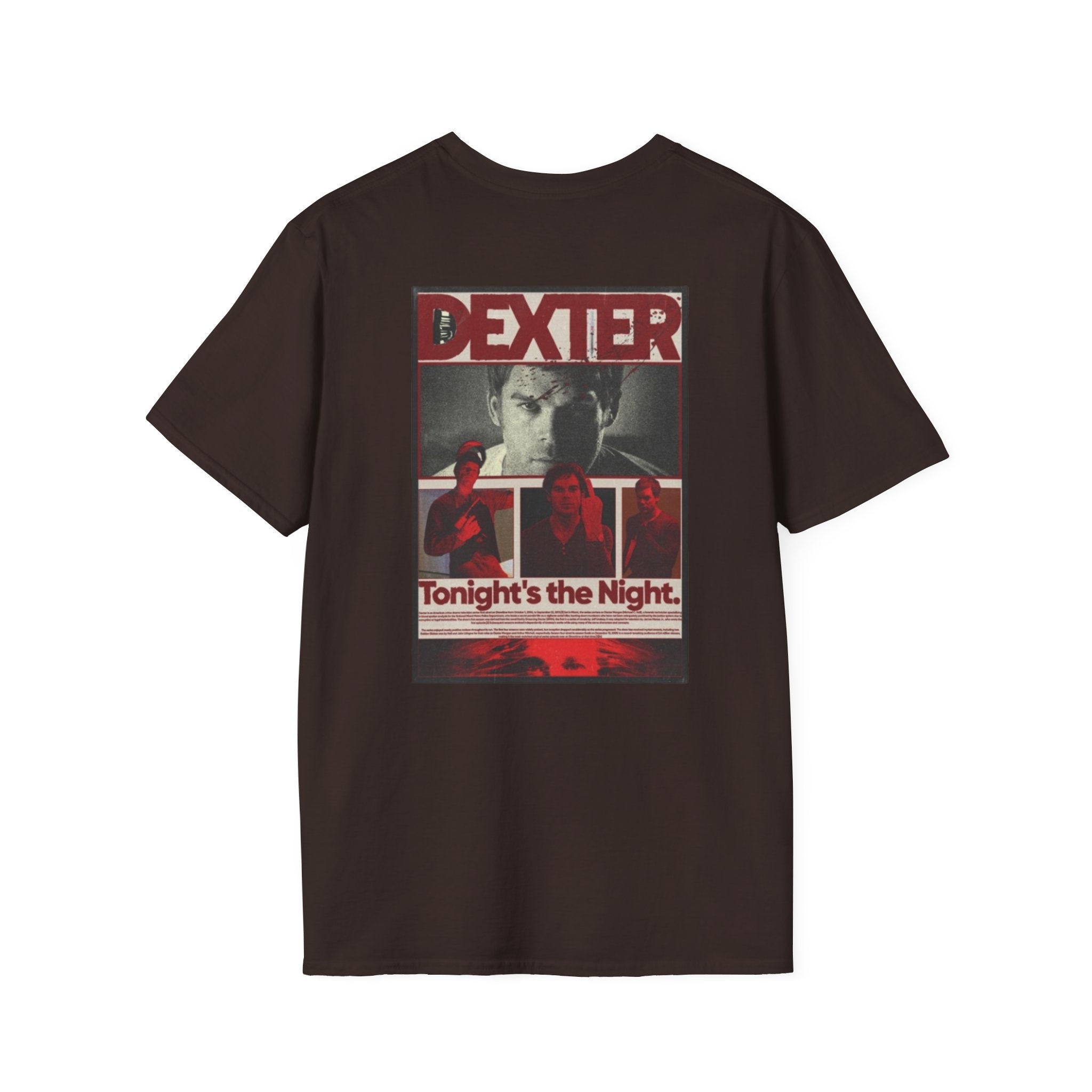 Dexter Graphic Tee — Tonight's the Night Poster Edition