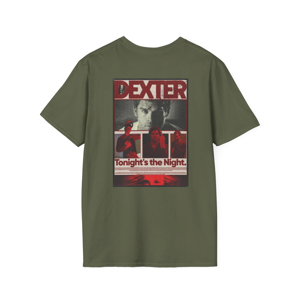 Dexter Graphic Tee — Tonight's the Night Poster Edition