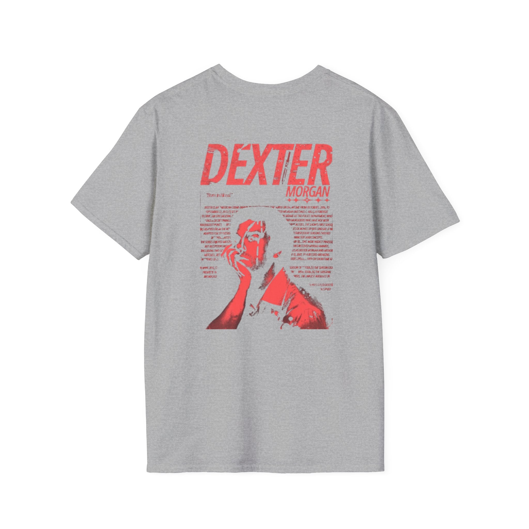 Dexter Graphic Tee — Blood Never Lies Edition