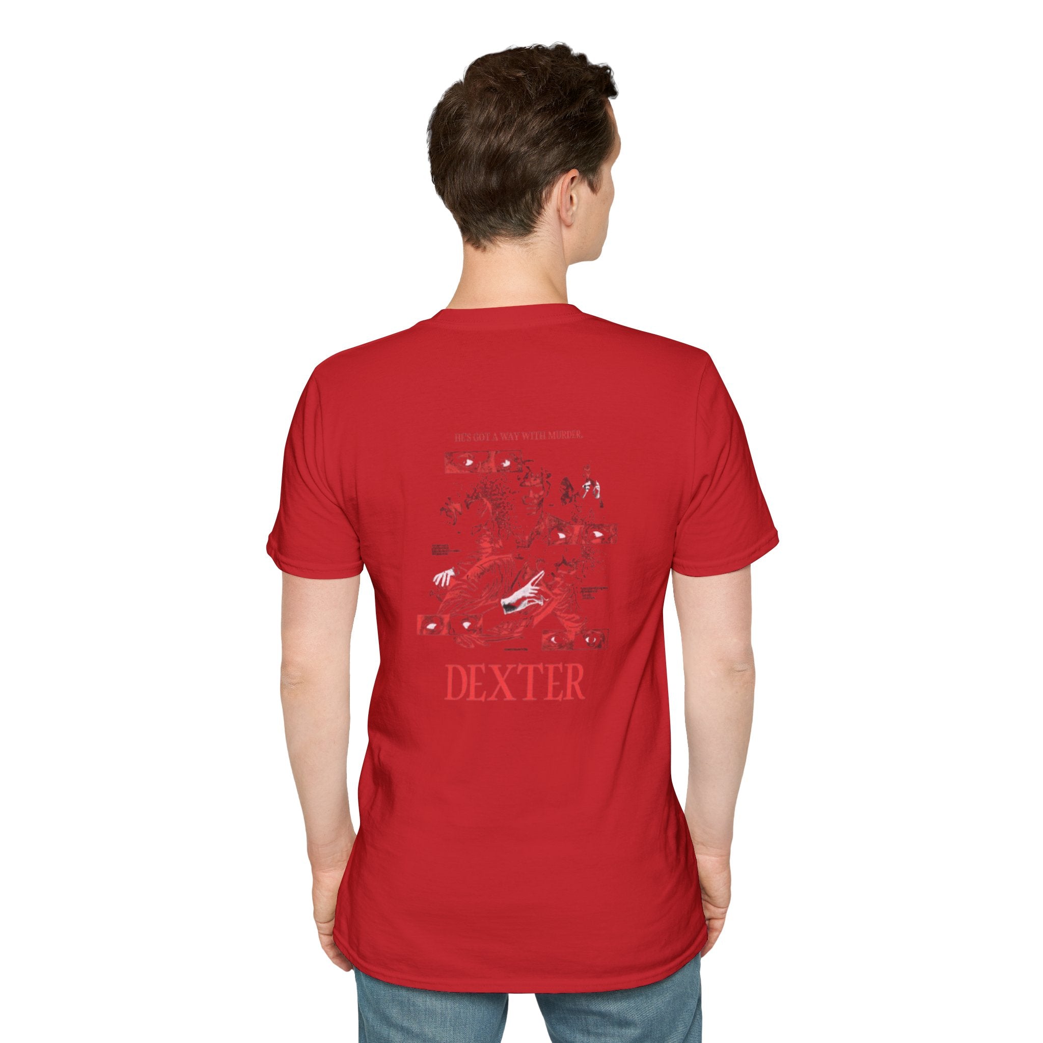 Dexter Graphic Tee — He's Got a Way With Murder