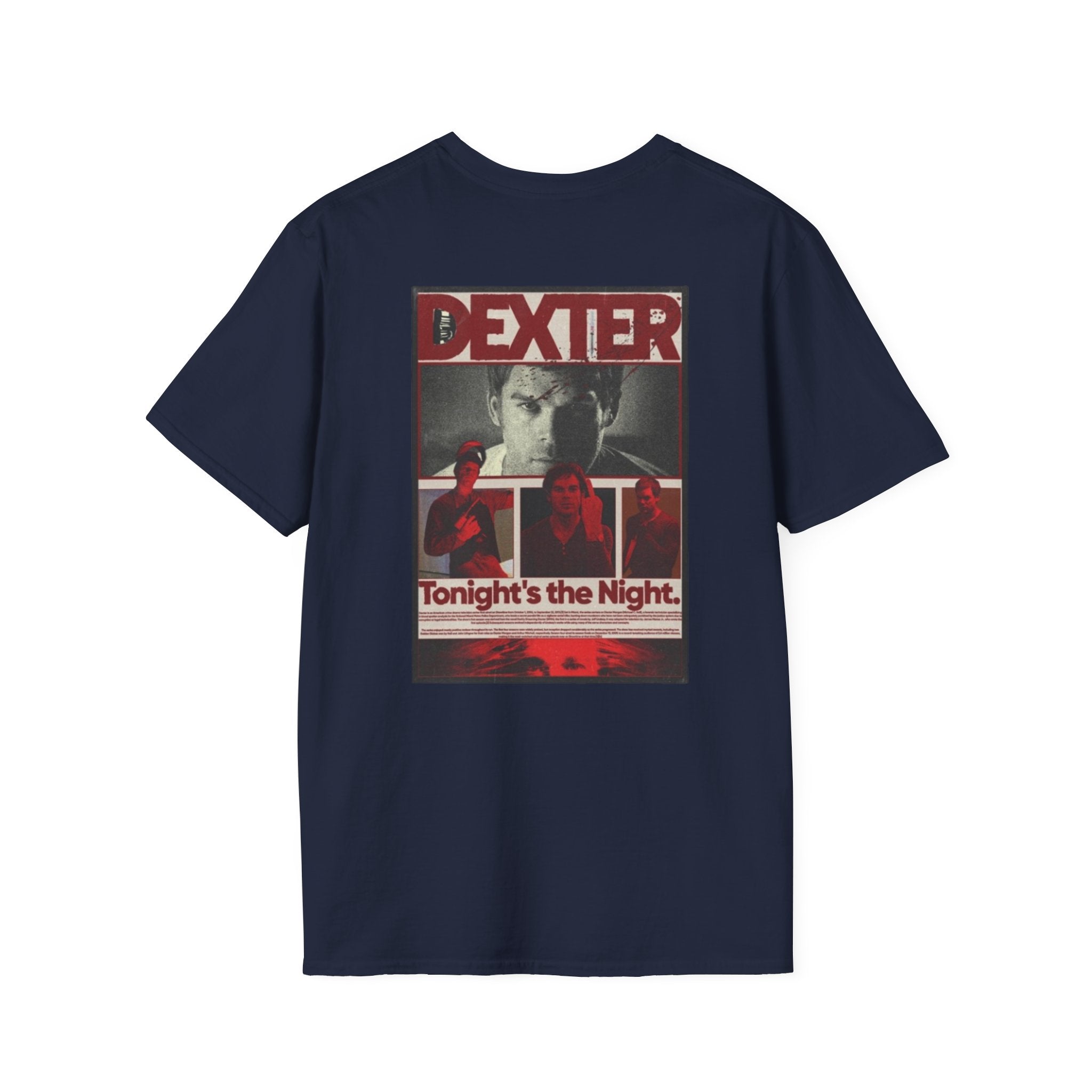 Dexter Graphic Tee — Tonight's the Night Poster Edition