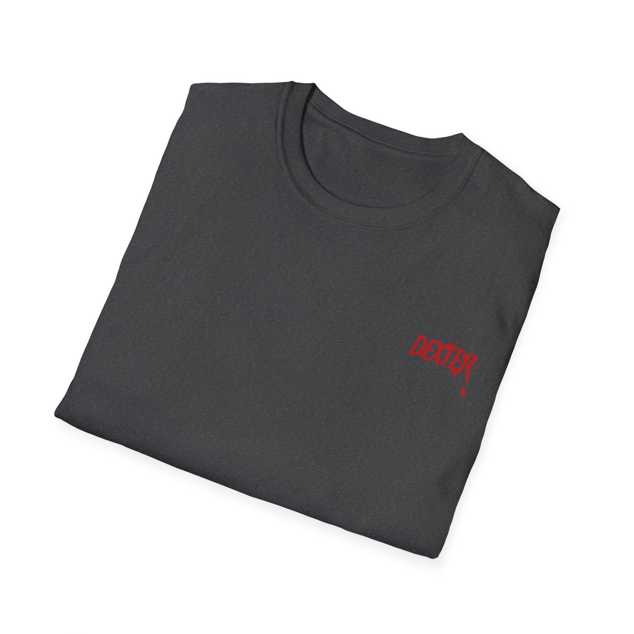 Dexter Graphic Tee — He's Got a Way With Murder
