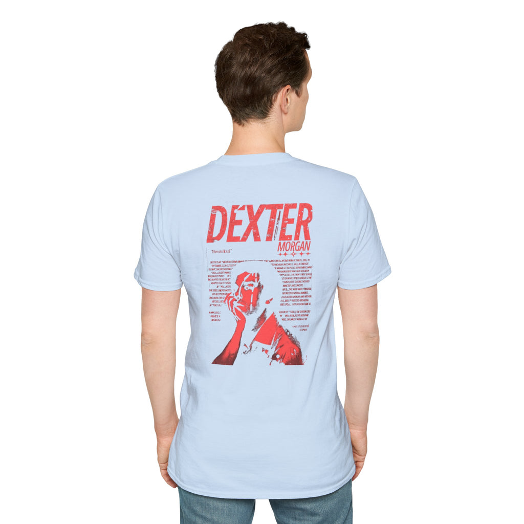 Dexter Graphic Tee — Blood Never Lies Edition