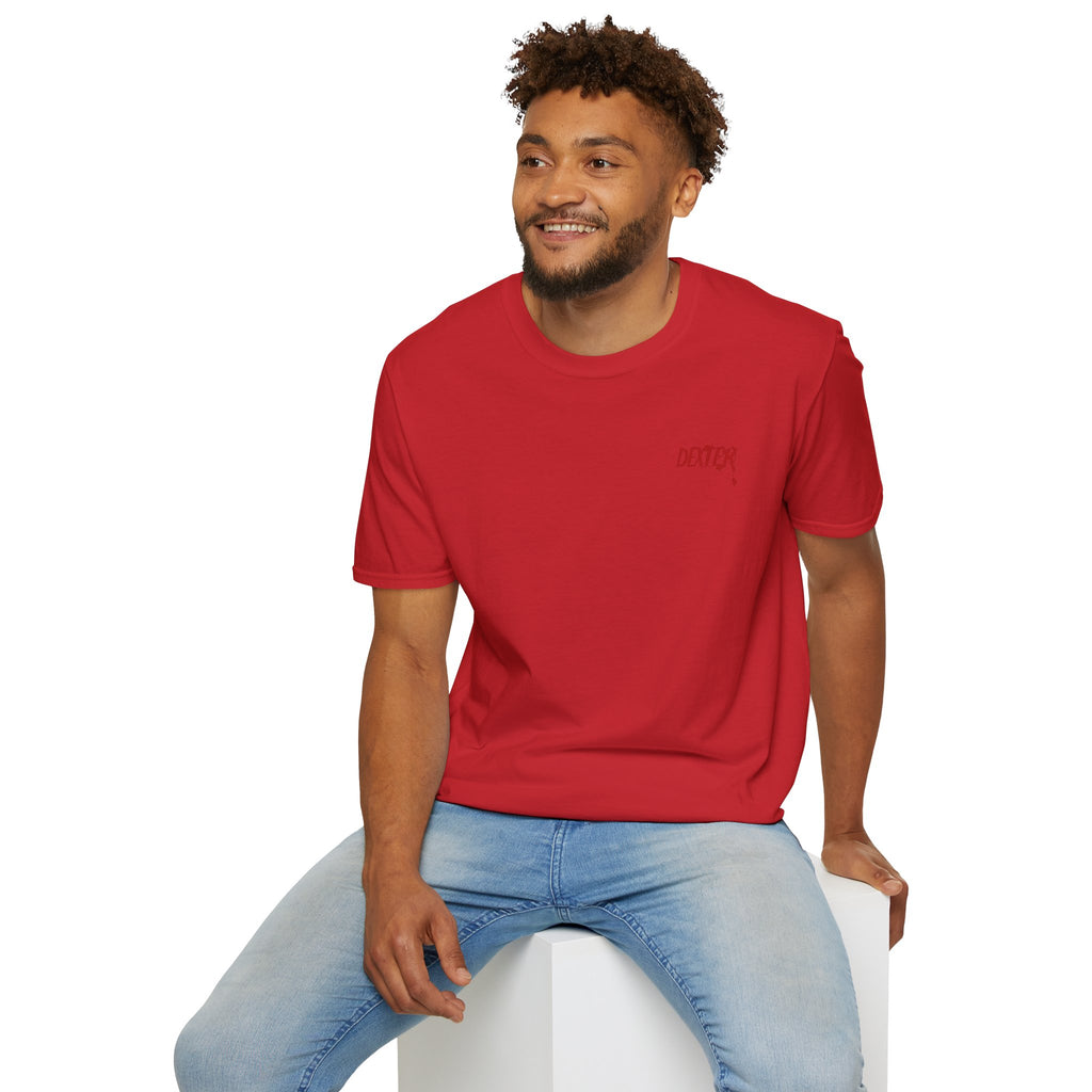 Dexter Graphic Tee — He's Got a Way With Murder