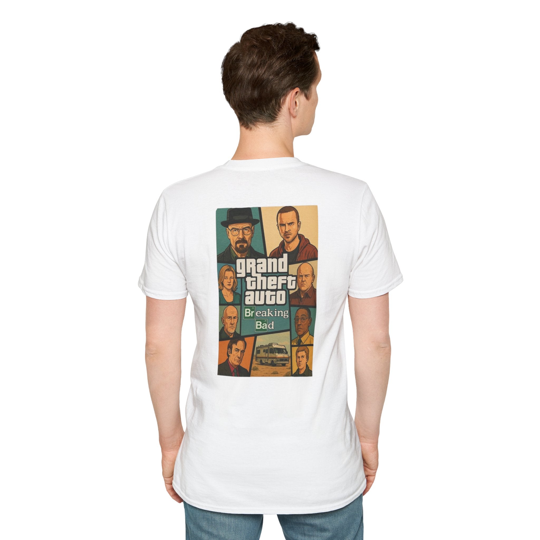 Breaking Bad x GTA Graphic Tee — Wanted Level Edition