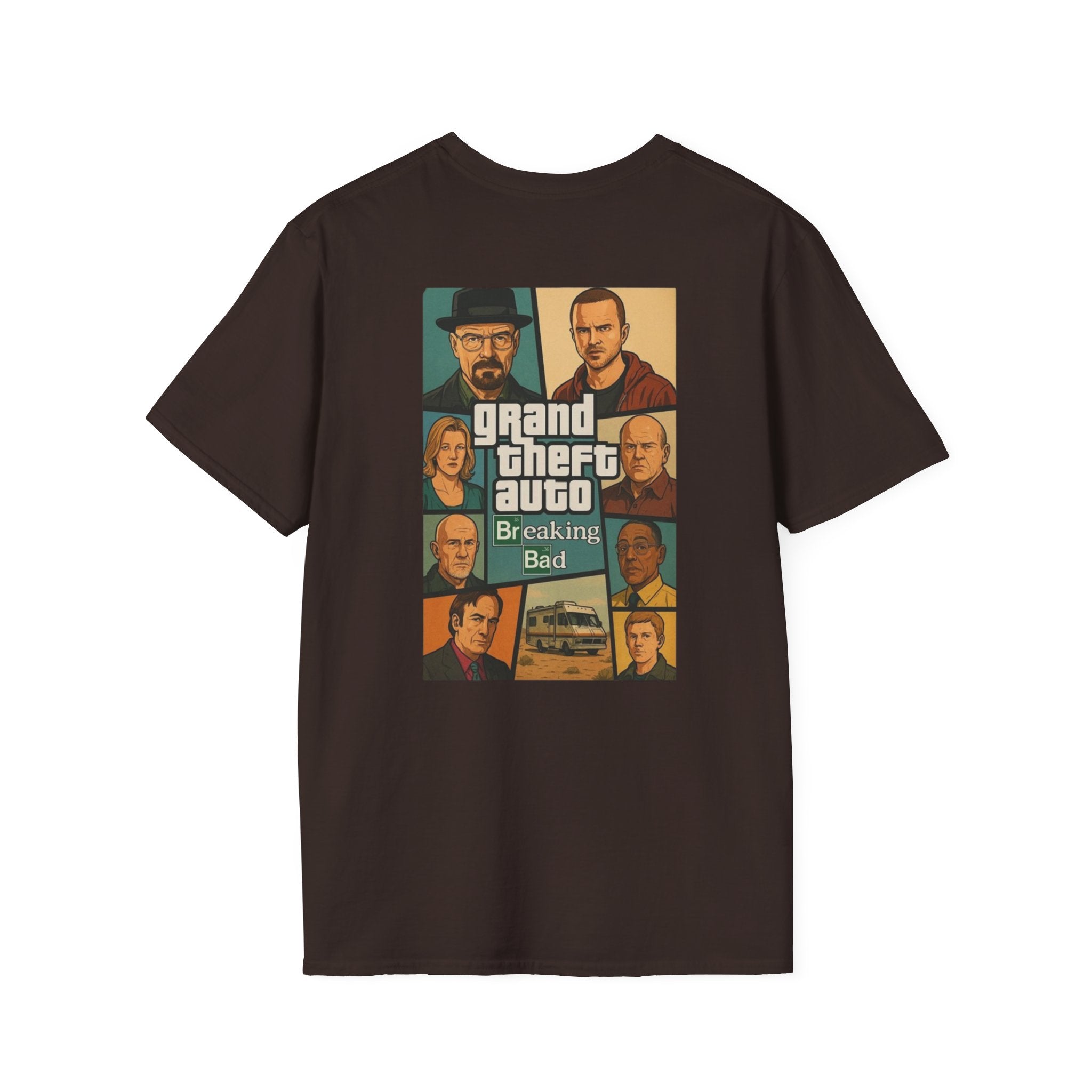 Breaking Bad x GTA Graphic Tee — Wanted Level Edition