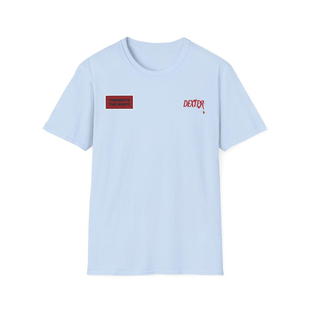 Dexter Graphic Tee — Blood Never Lies Edition