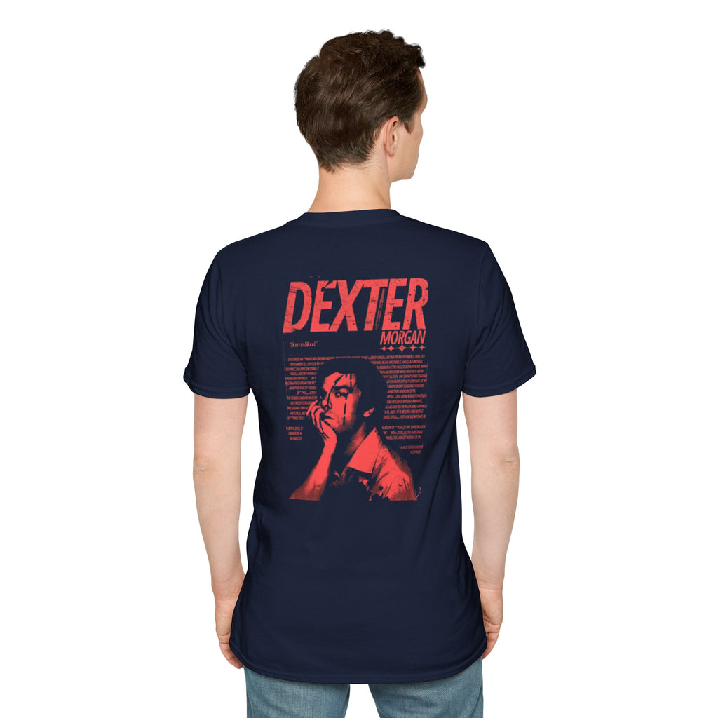 Dexter Graphic Tee — Blood Never Lies Edition