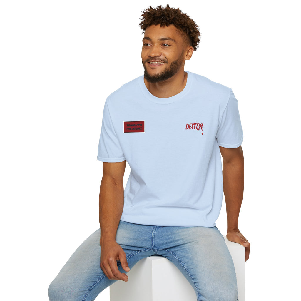 Dexter Graphic Tee — Blood Never Lies Edition