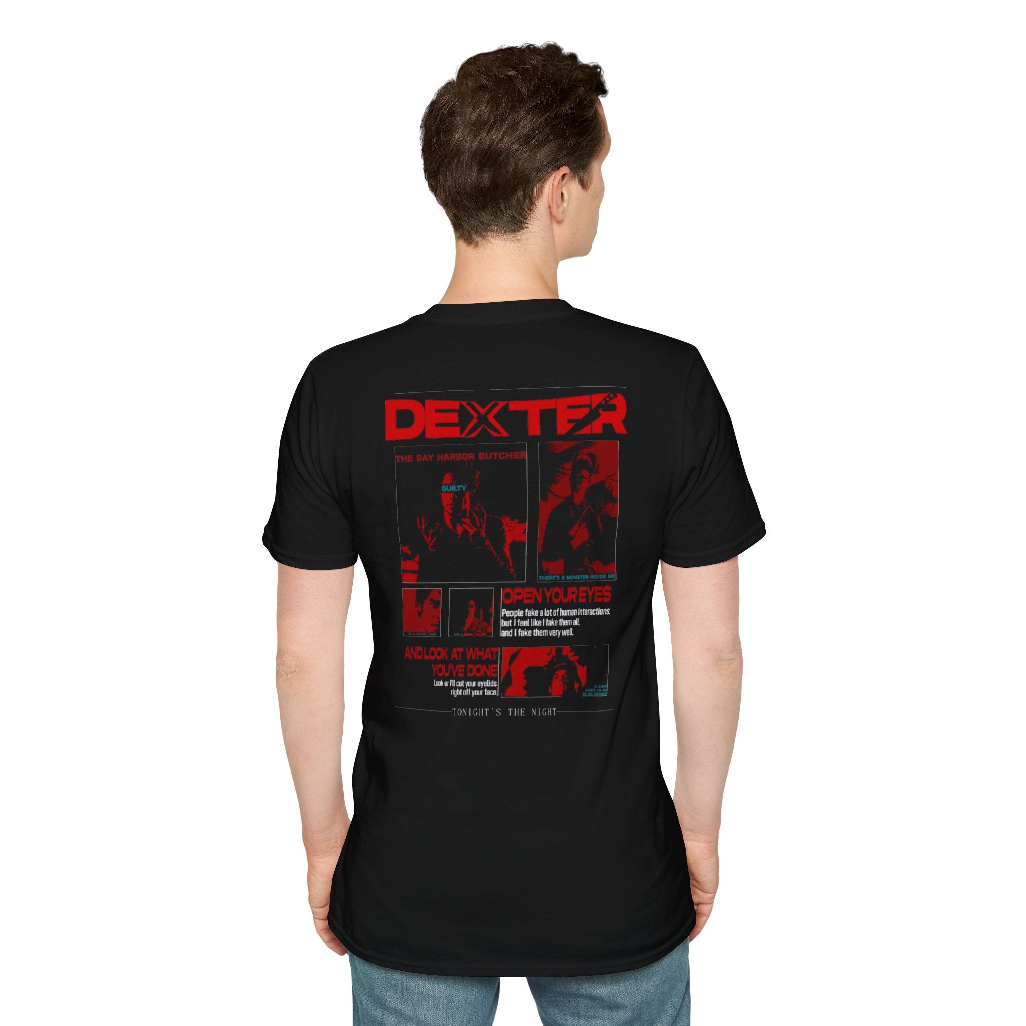 Dexter Graphic Tee — Open Your Eyes