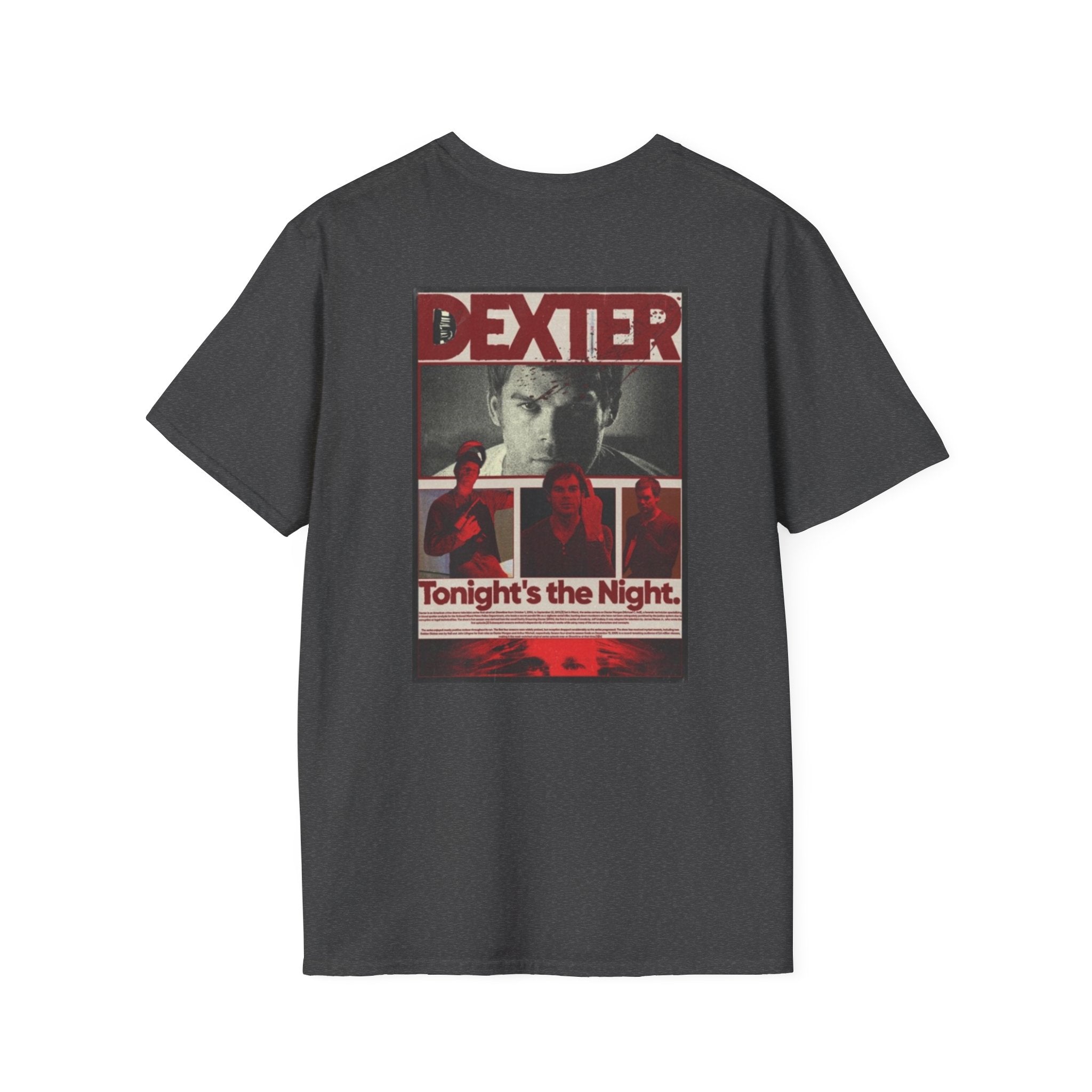 Dexter Graphic Tee — Tonight's the Night Poster Edition