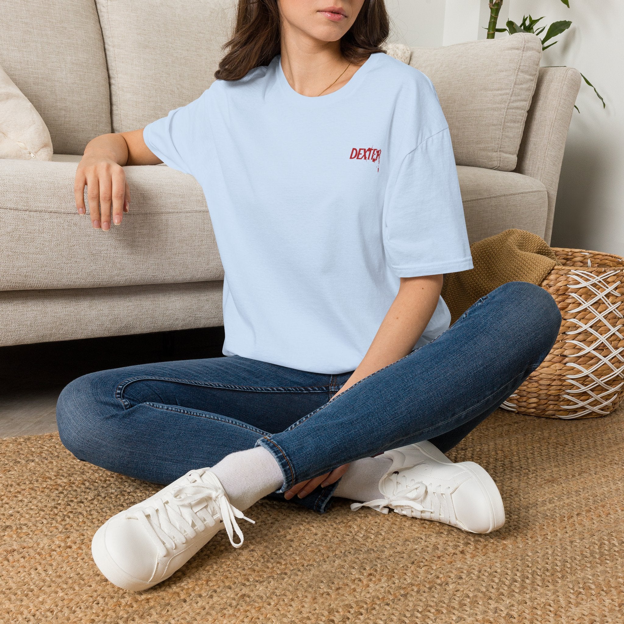 Dexter Graphic Tee — He's Got a Way With Murder
