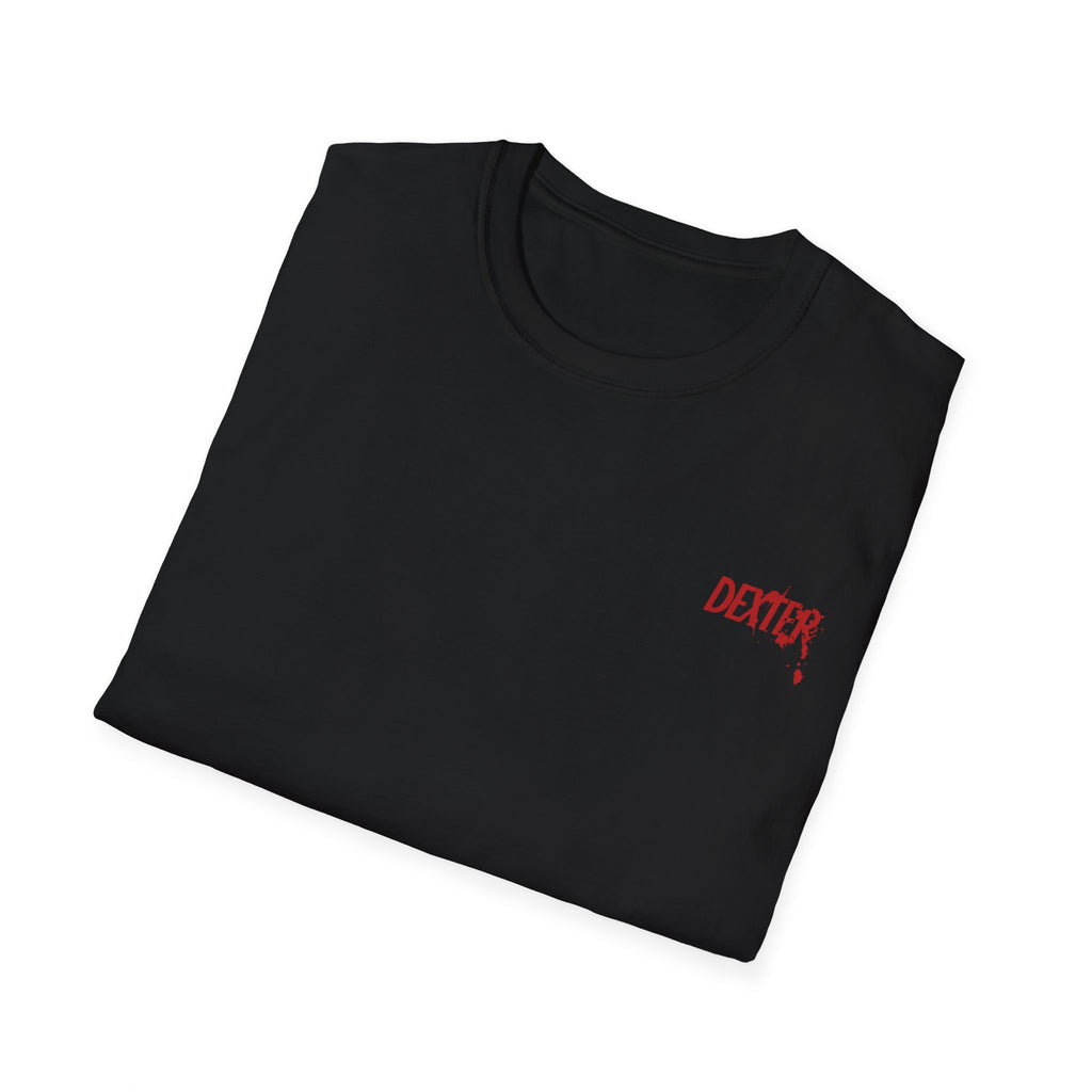 Dexter Graphic Tee — He's Got a Way With Murder