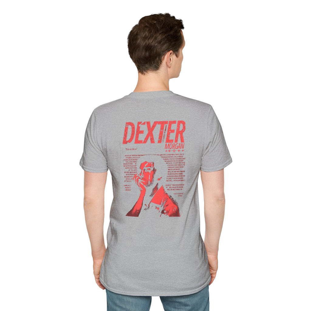 Dexter Graphic Tee — Blood Never Lies Edition