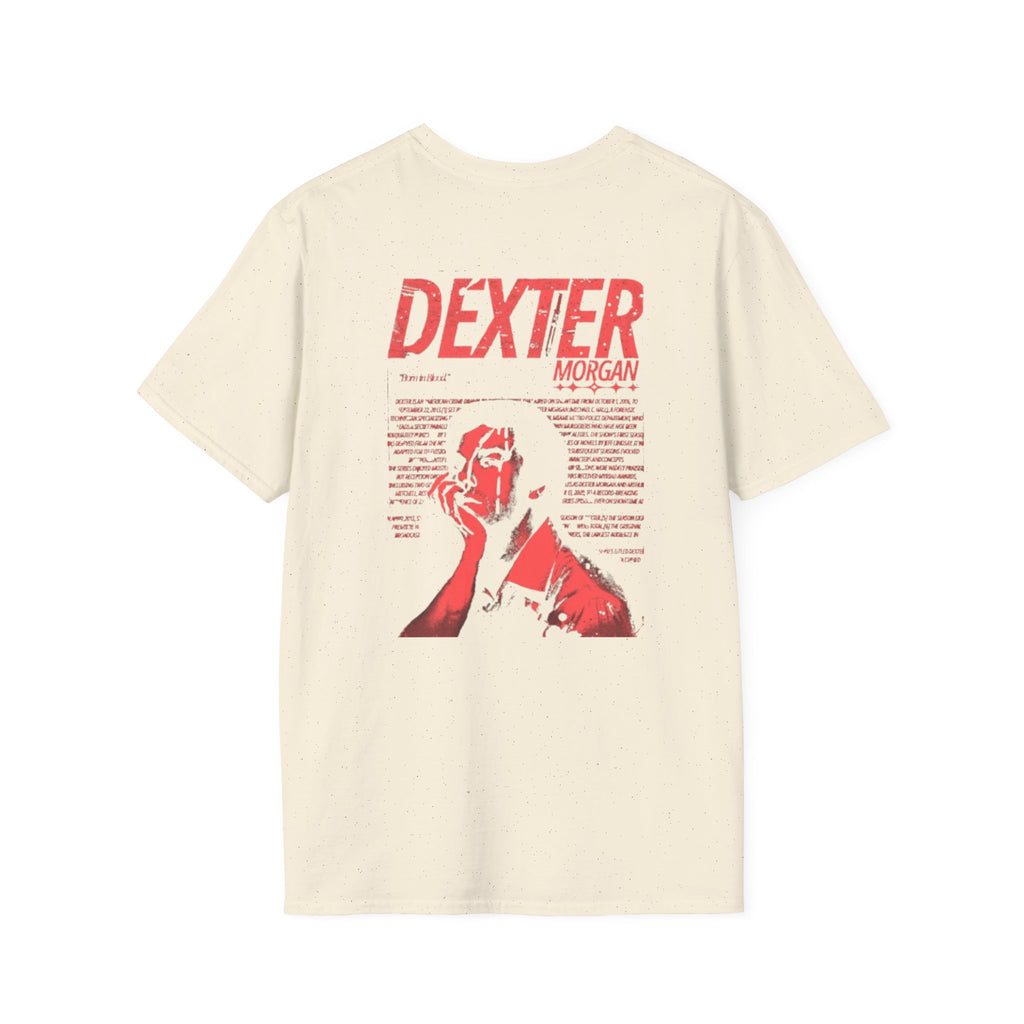 Dexter Graphic Tee — Blood Never Lies Edition