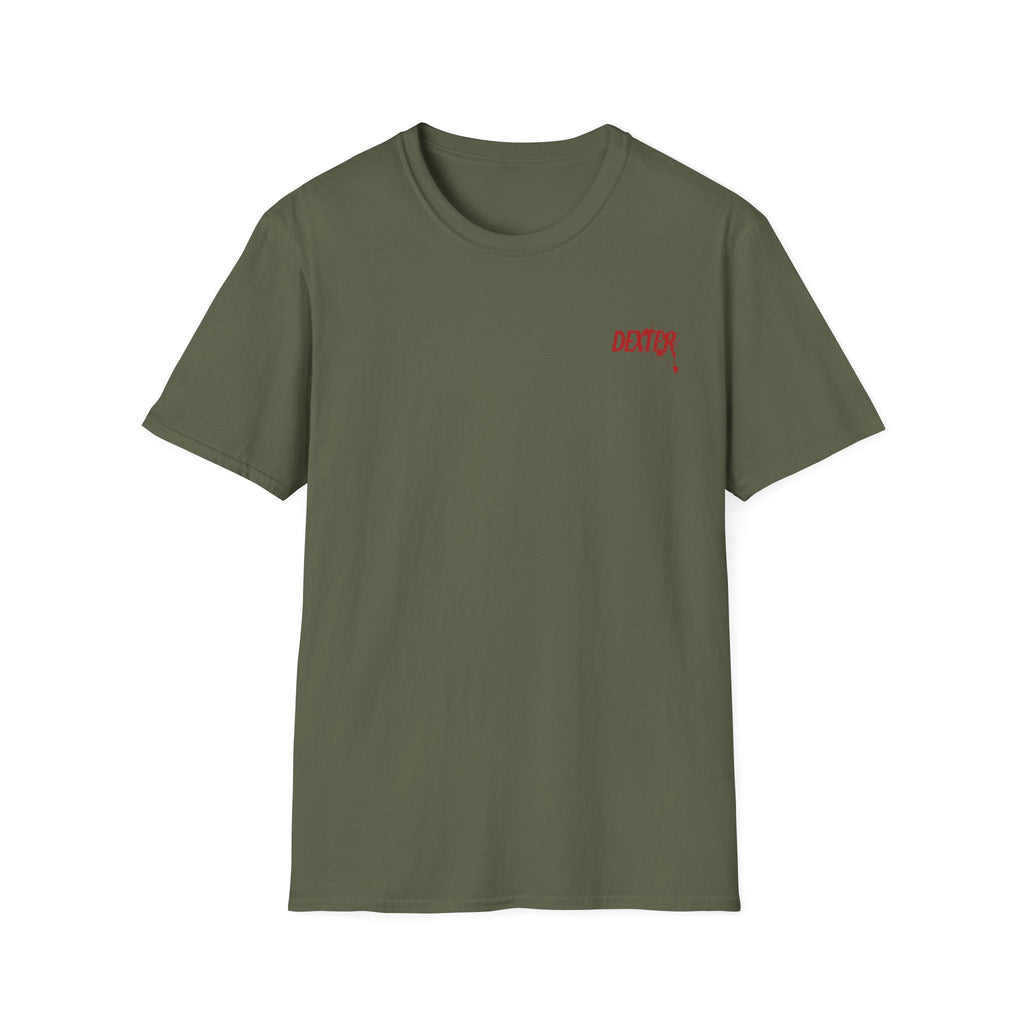 Dexter Graphic Tee — He's Got a Way With Murder