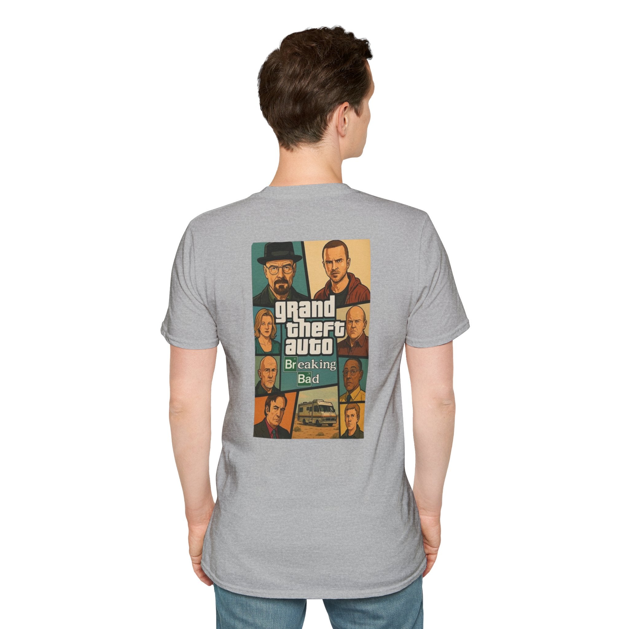 Breaking Bad x GTA Graphic Tee — Wanted Level Edition