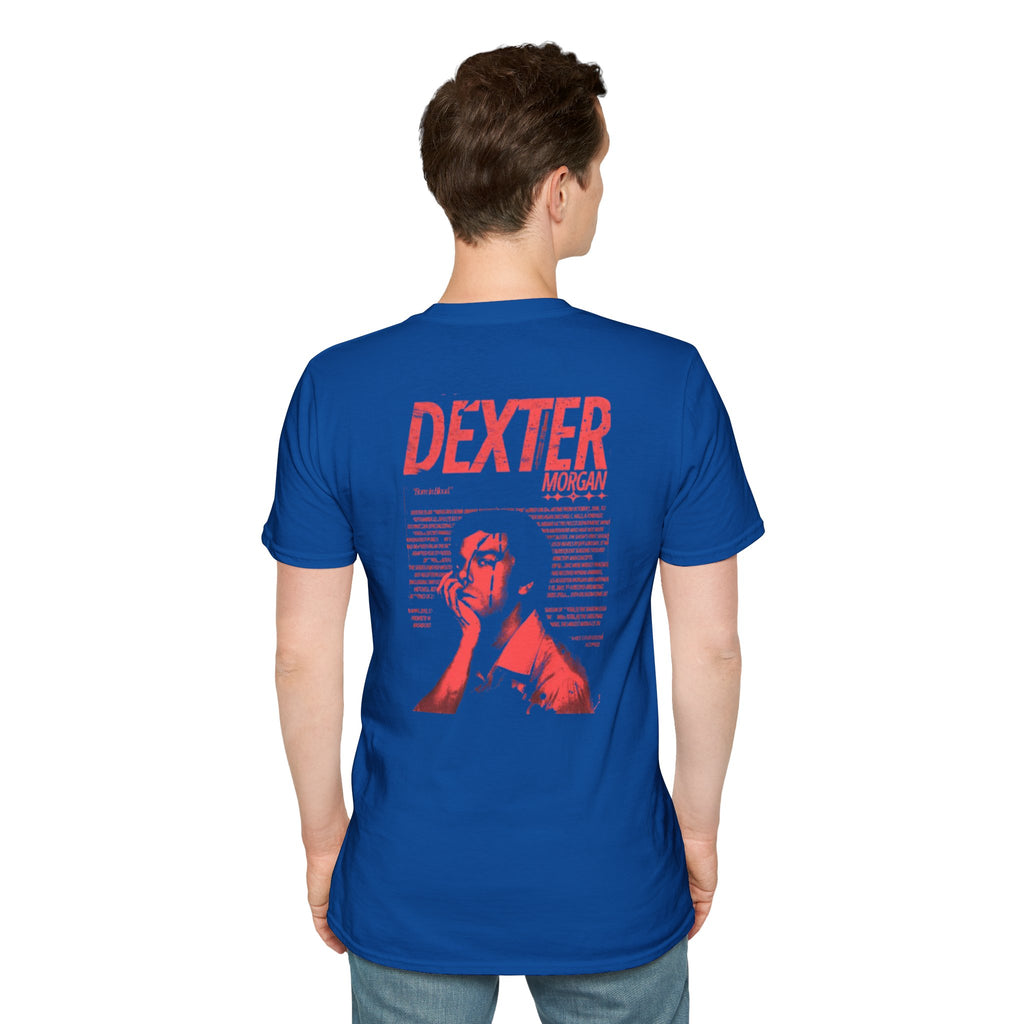 Dexter Graphic Tee — Blood Never Lies Edition